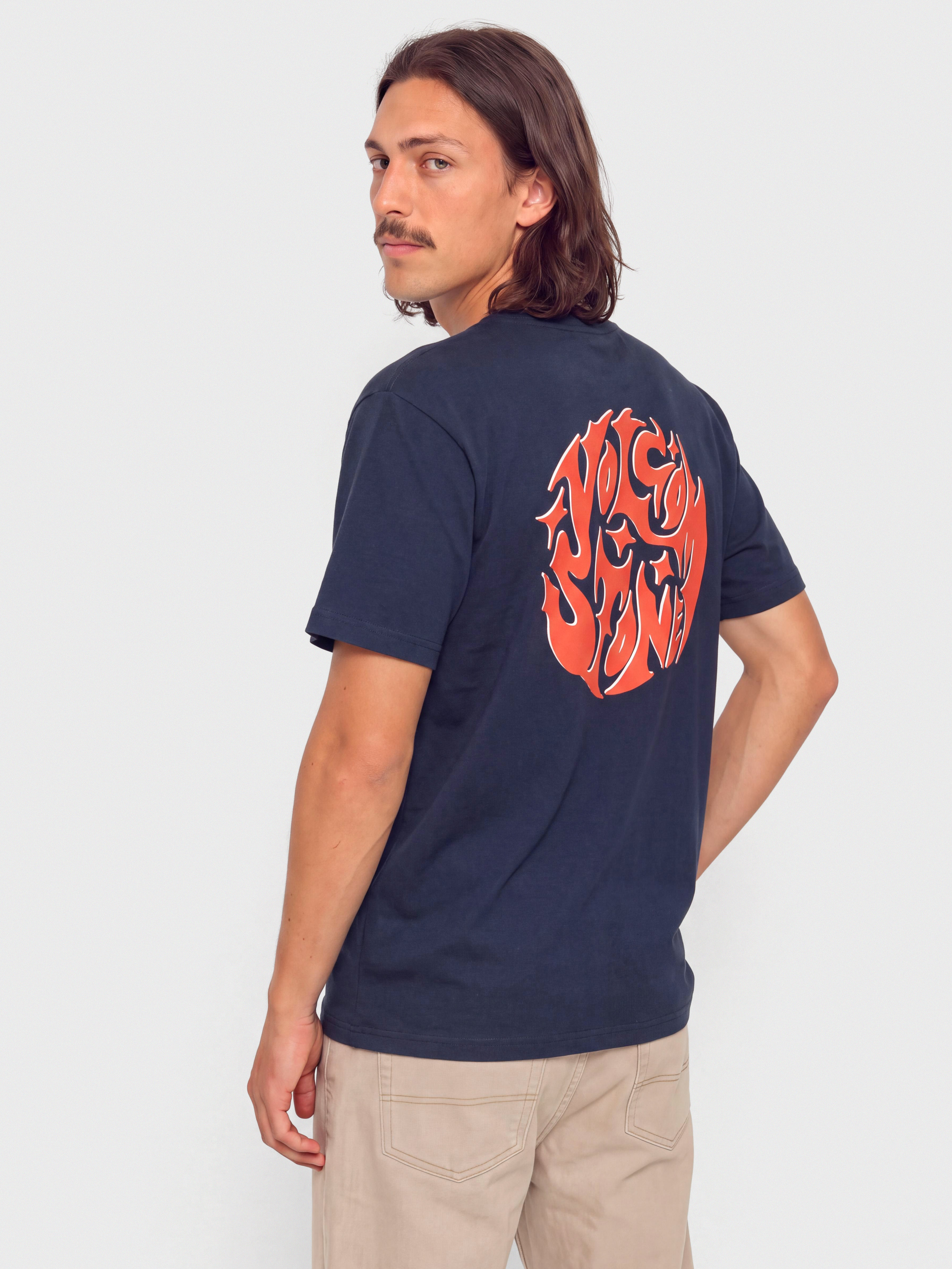 Volcom T-Shirt Gelstone Lse (marine)