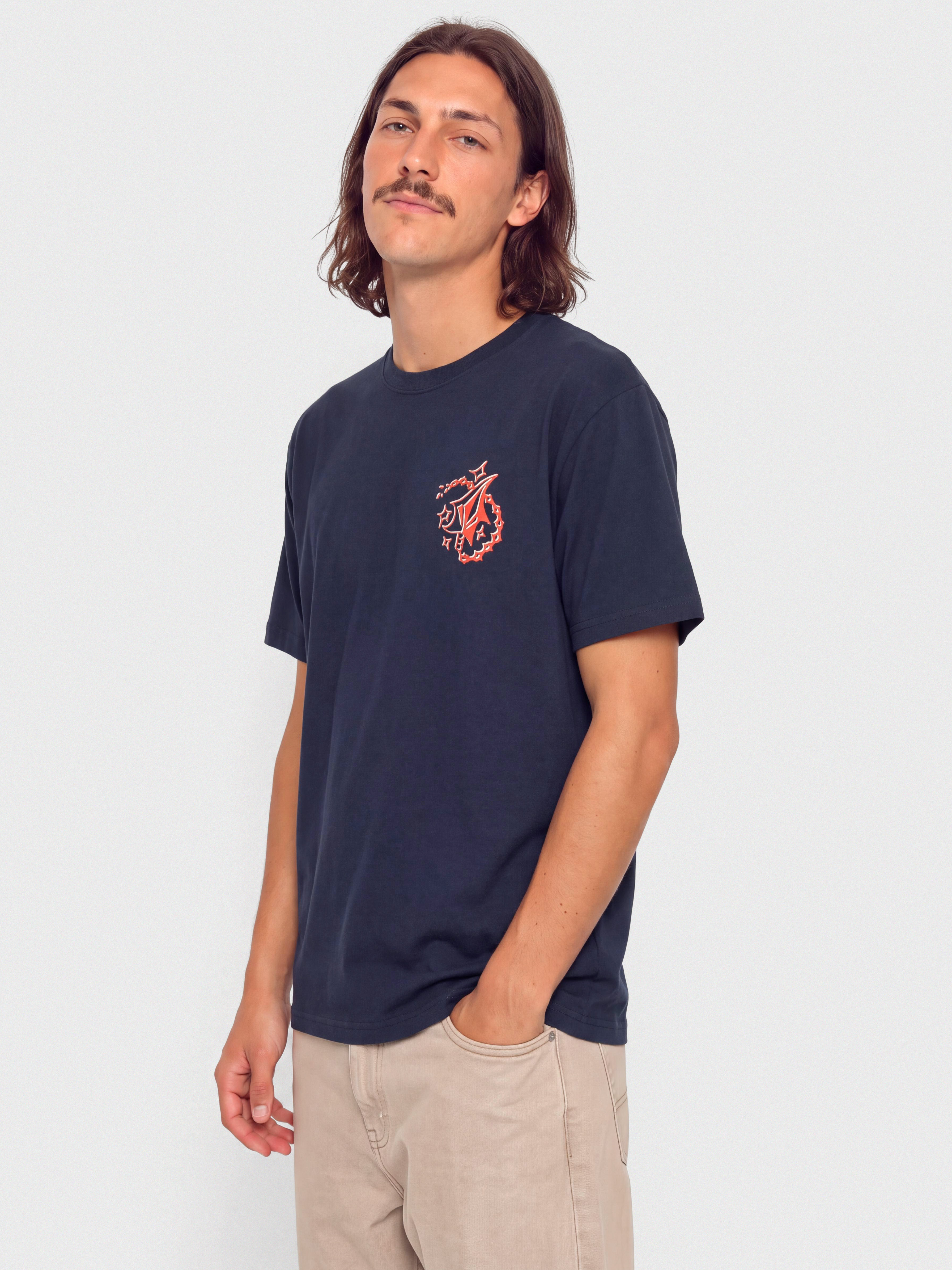 Volcom T-Shirt Gelstone Lse (marine)