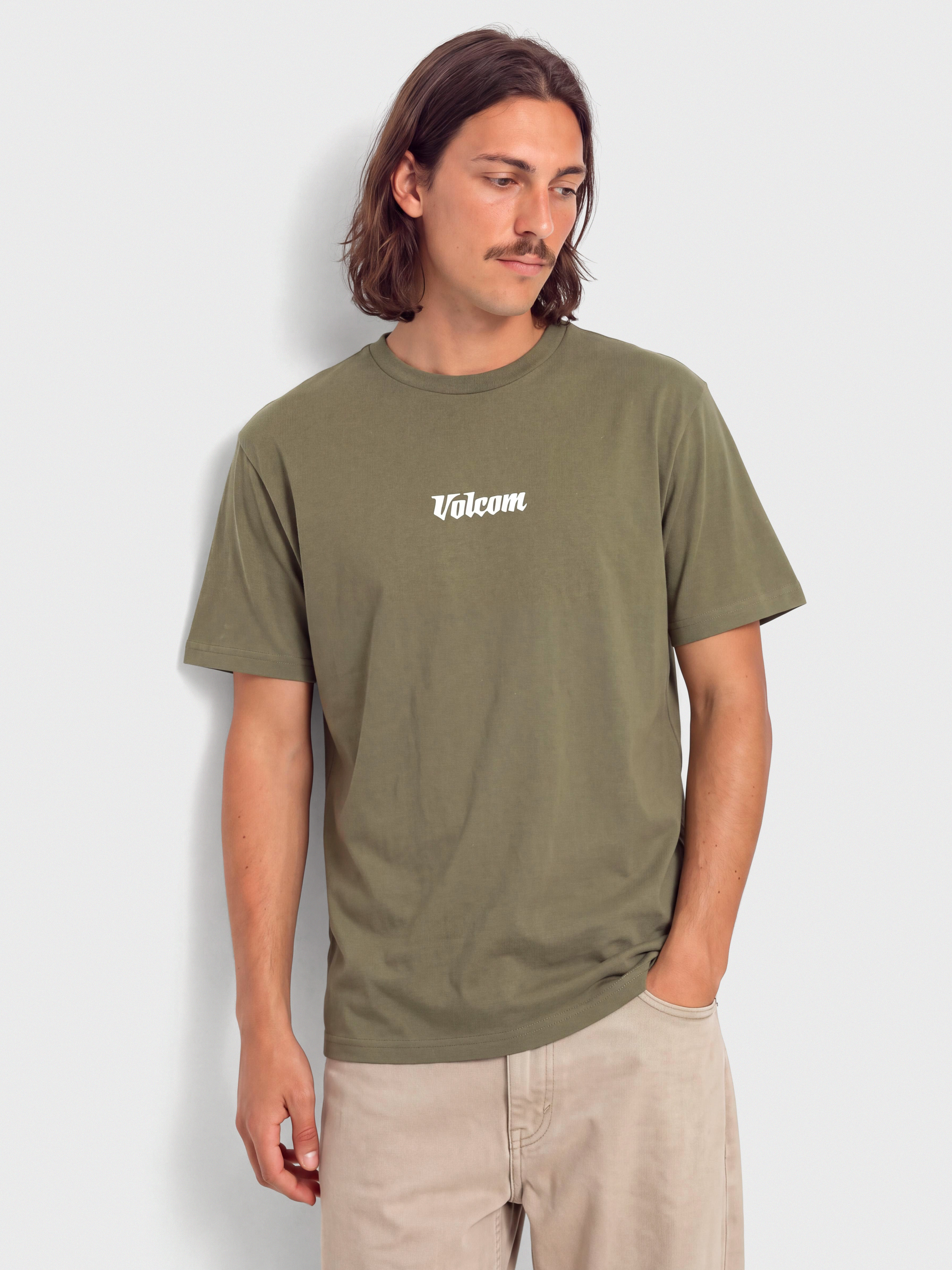 Volcom T-Shirt Linear Bsc (wintermoss)