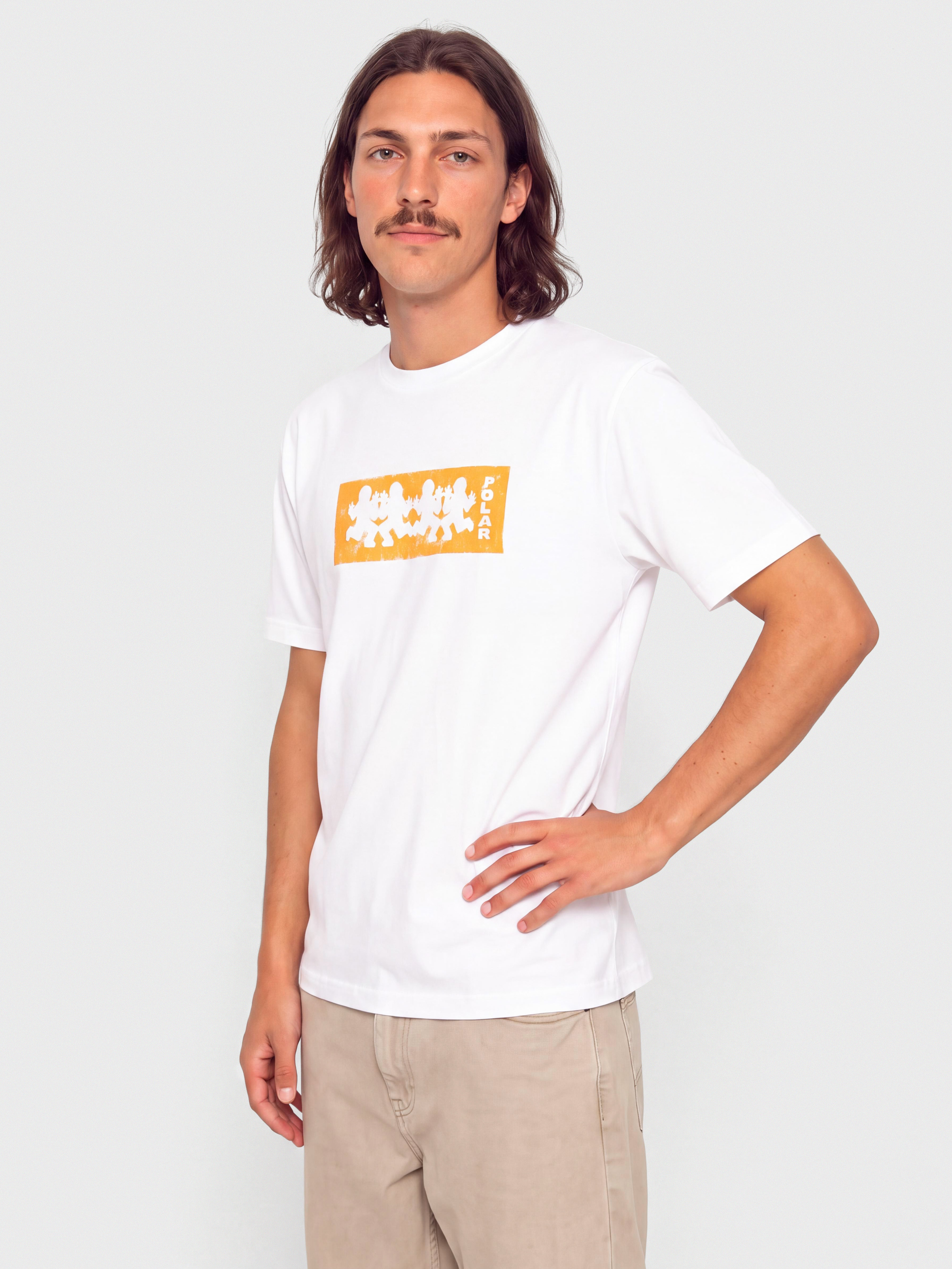 Polar Skate T-Shirt Trash Rite (white)