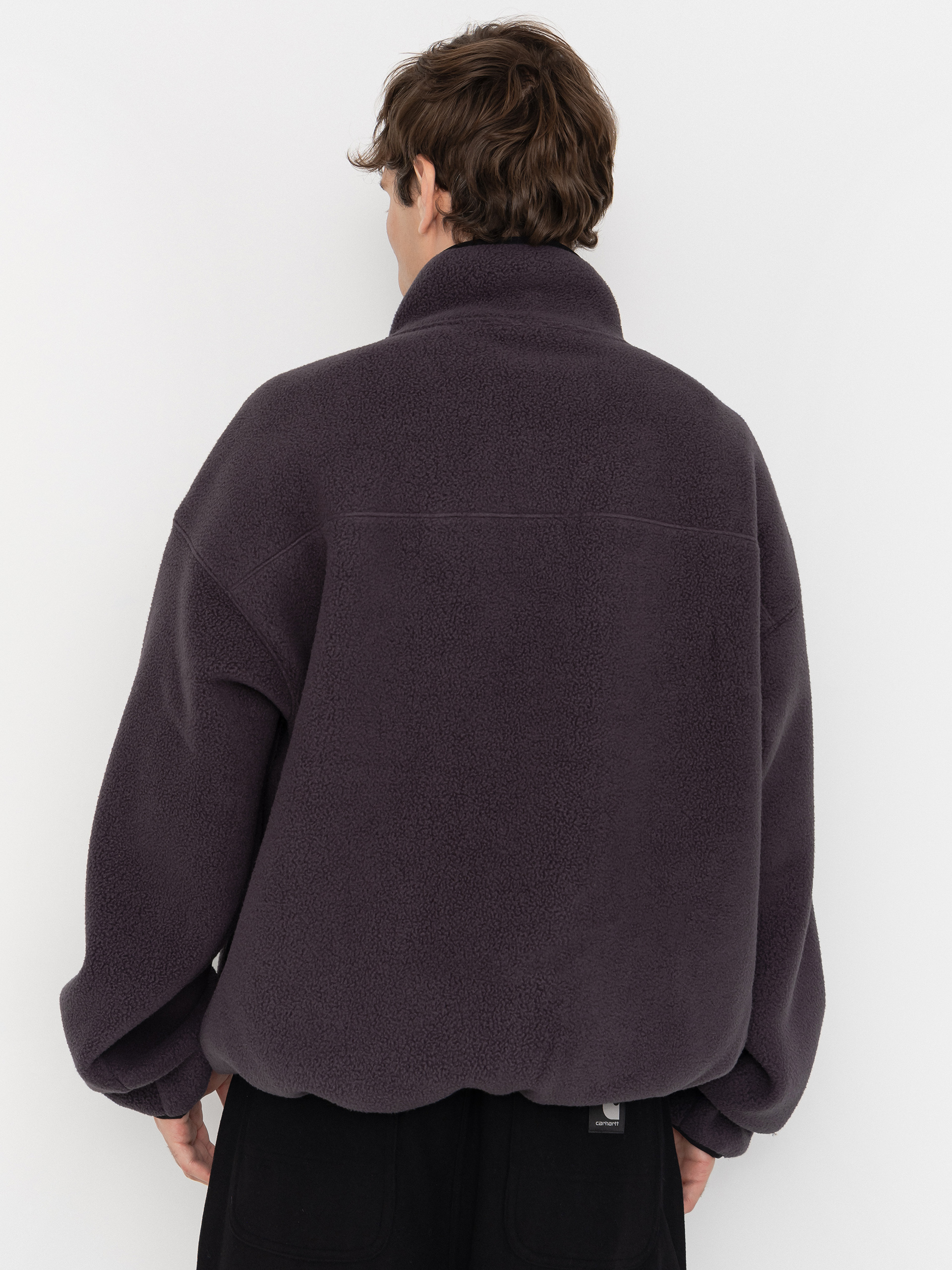 Herren The North Face Red Box 1/2 Zip Fleece Jacke (obsidian)