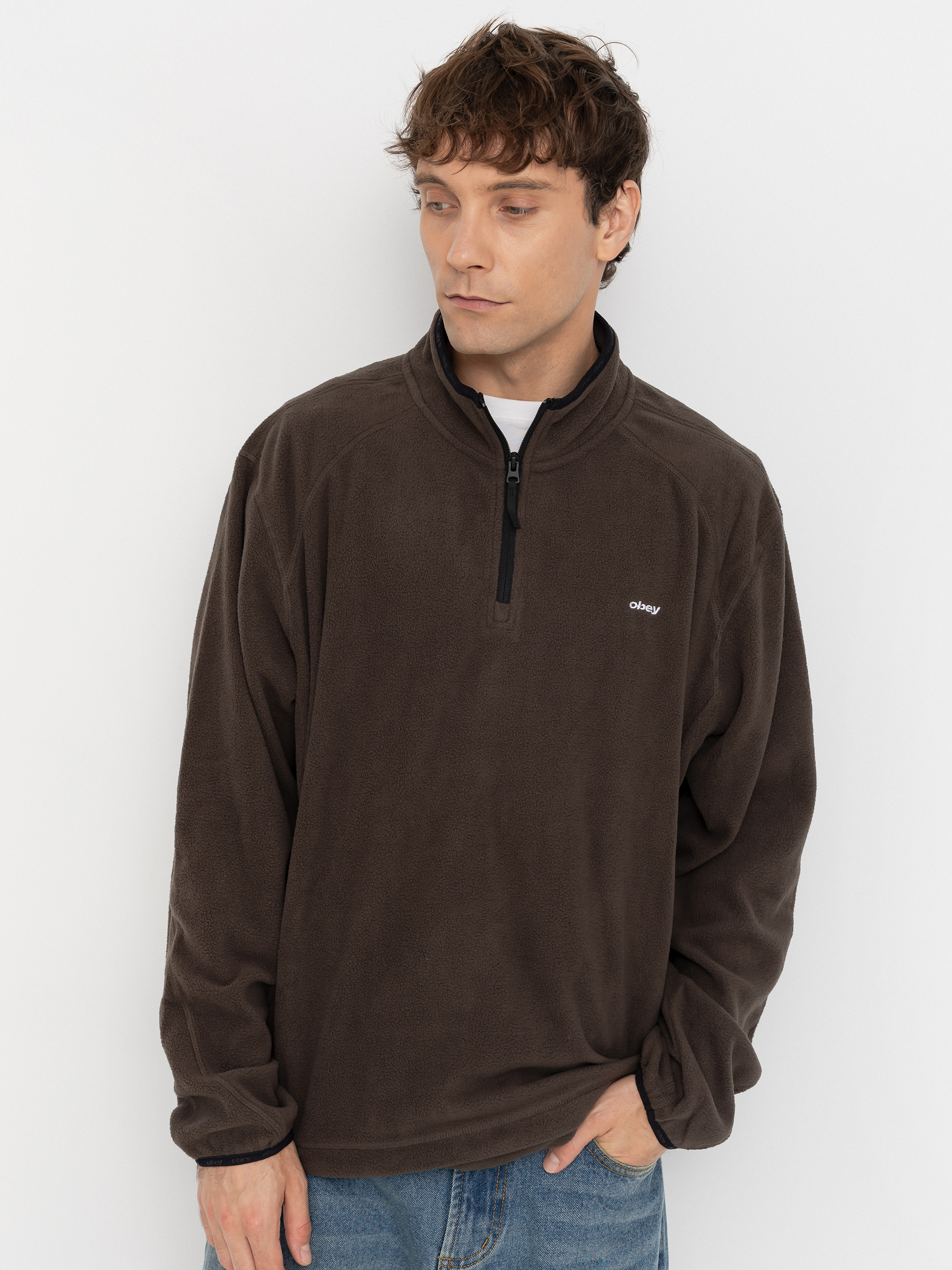 OBEY Fleece Jacke Vetta Pullover