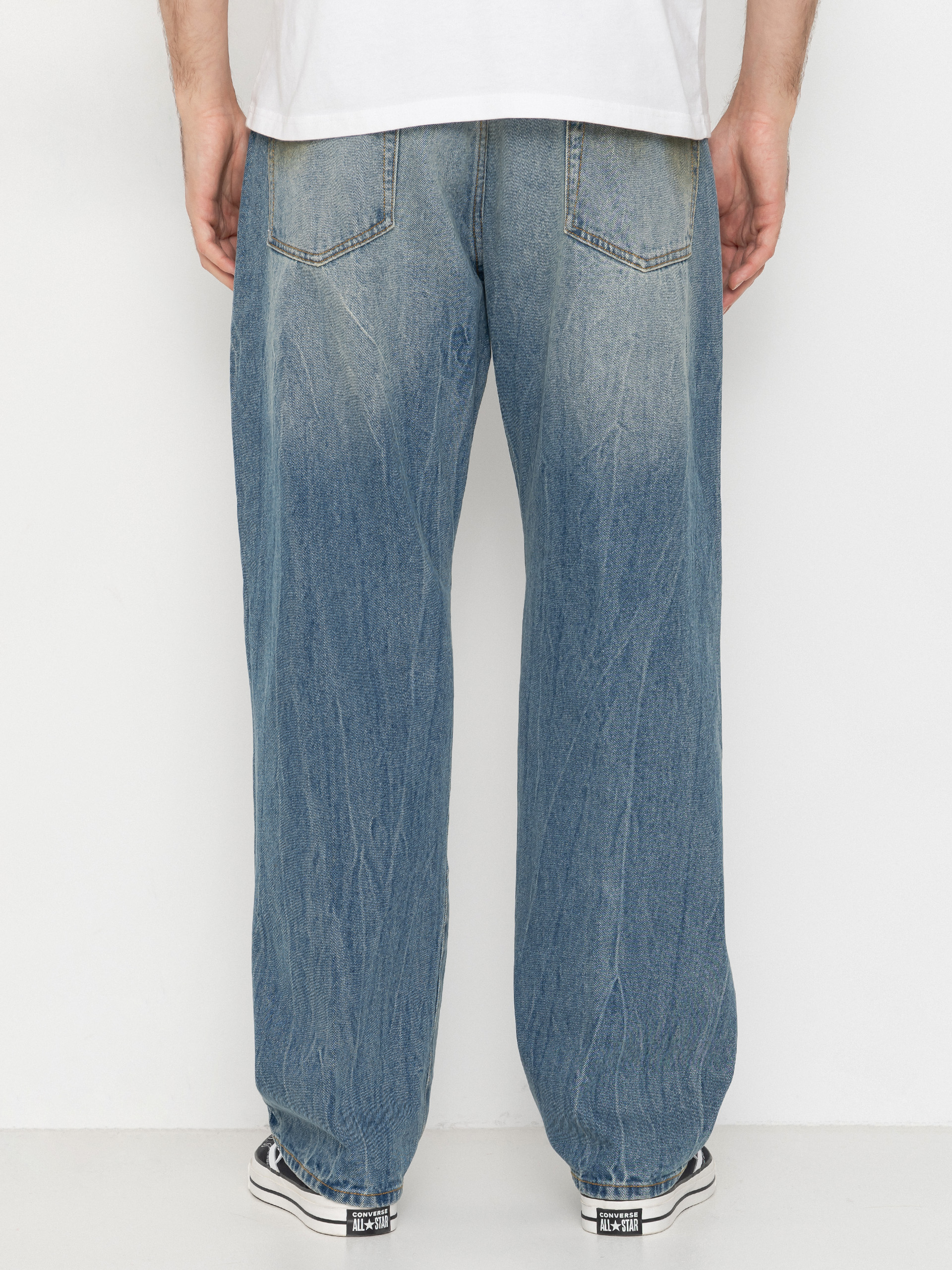 OBEY Hose Nelson Straight Denim (garage wash indigo)