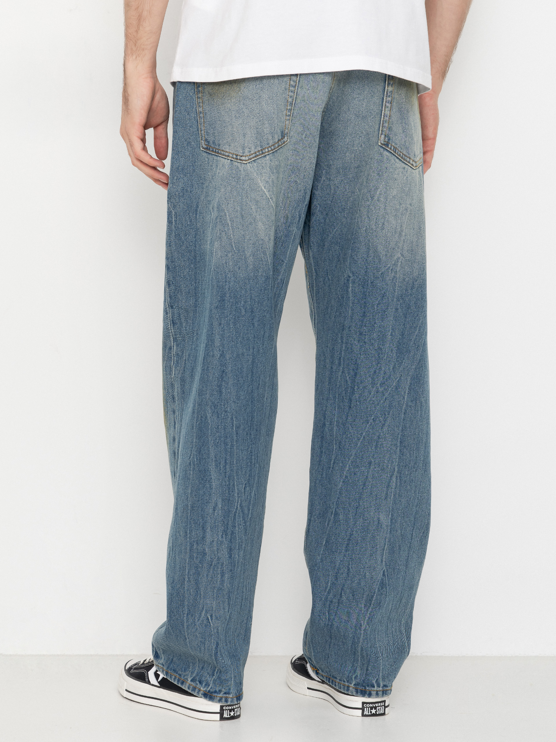 OBEY Pants Nelson Straight Denim (garage wash indigo)