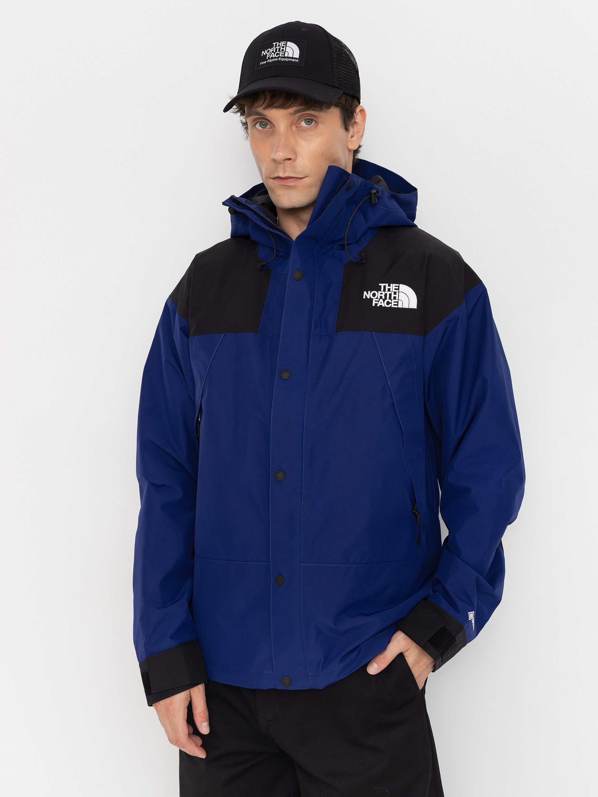 The North Face Gtx Mountain Jacket (bold blue/tnf black)