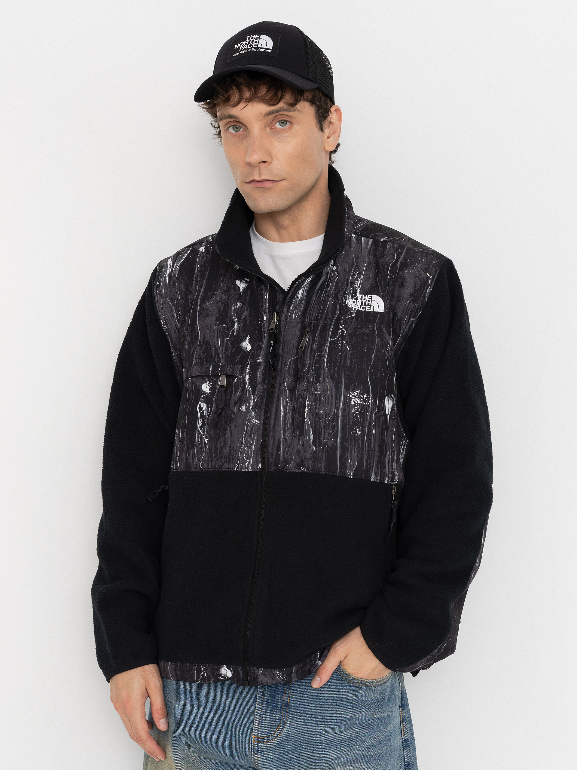 The North Face Jacke Retro Denali Print (tnf black impressions p)