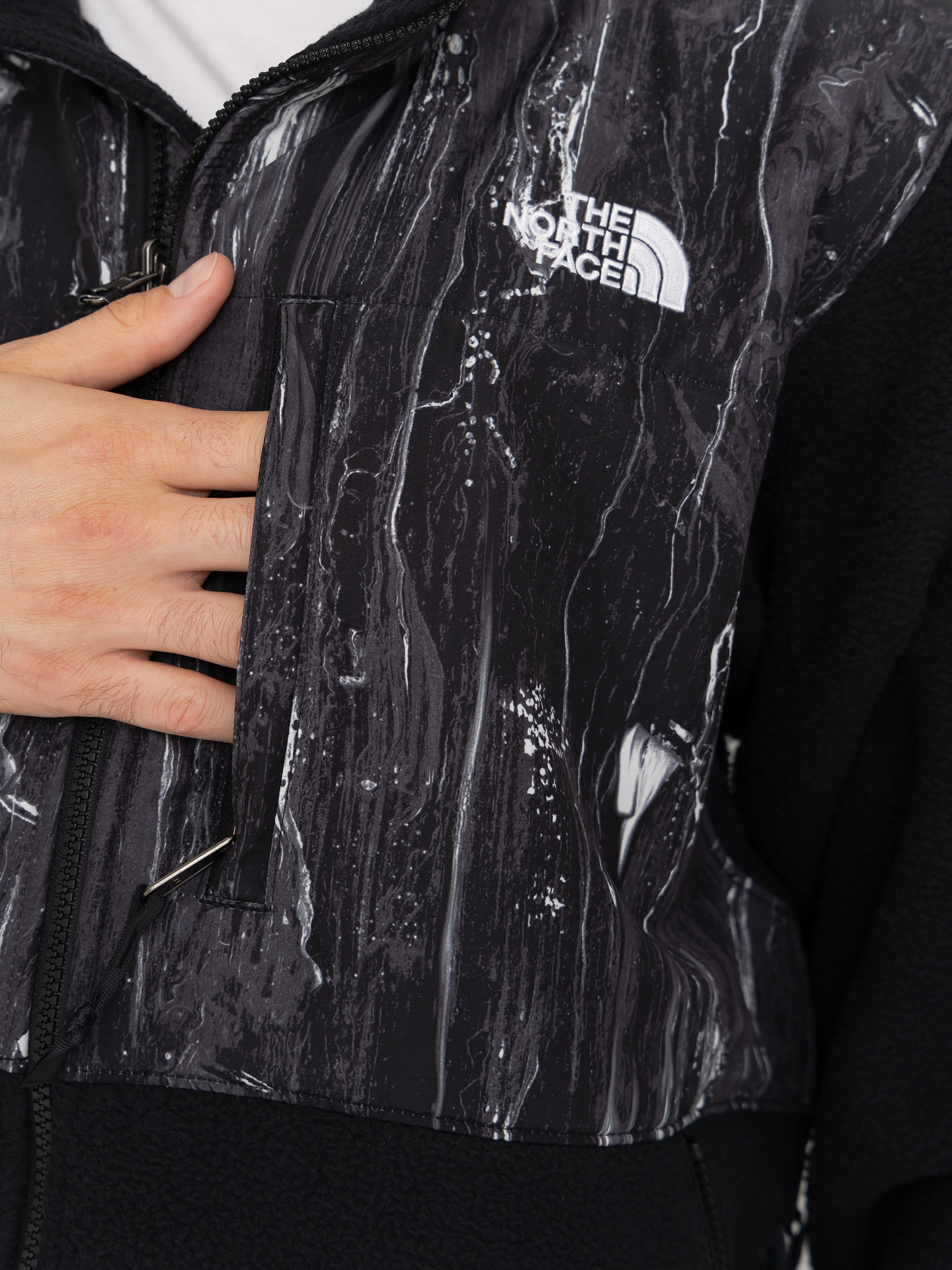 The North Face Jacket Retro Denali Print (tnf black impressions p)