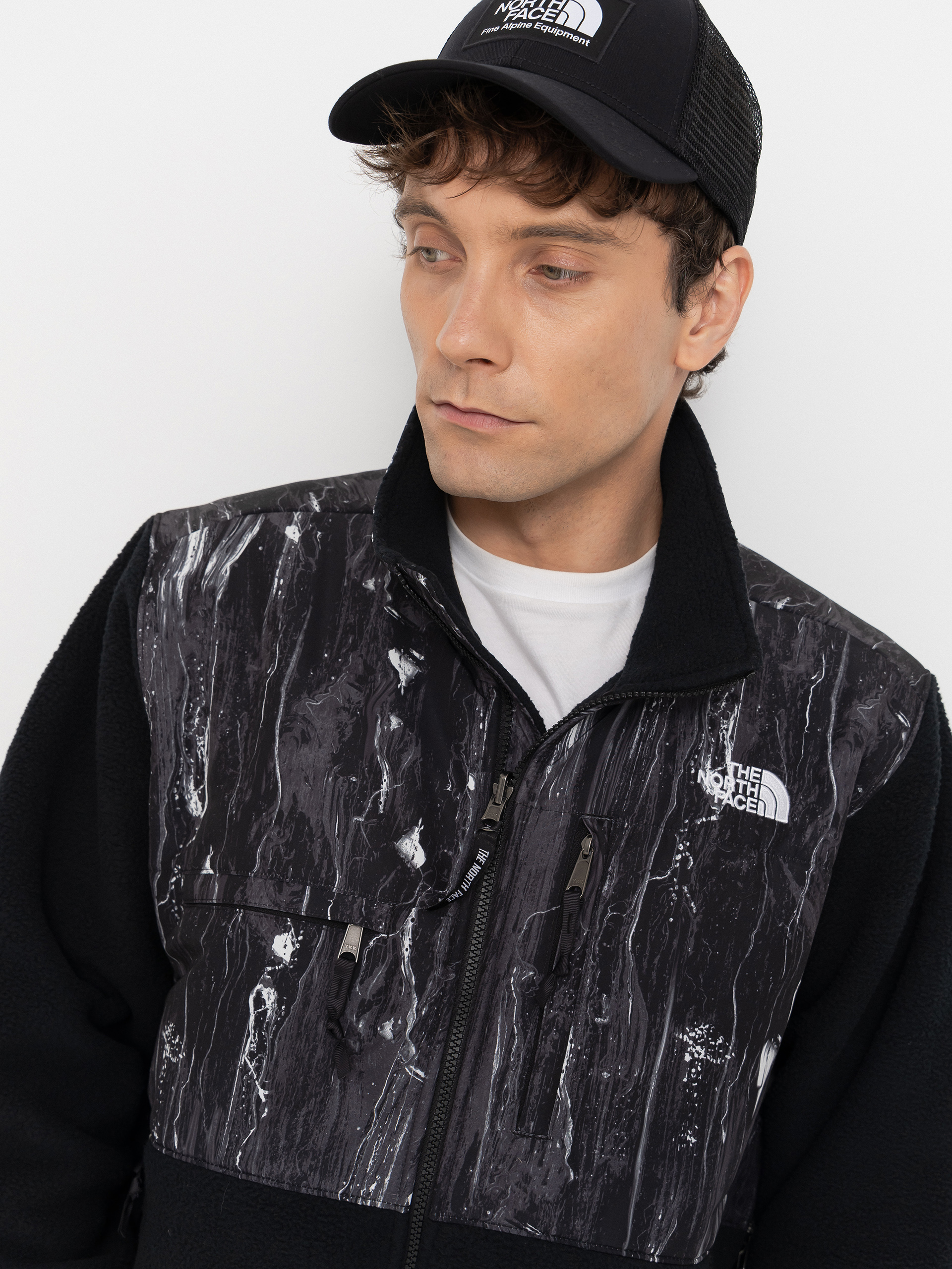 The North Face Jacket Retro Denali Print (tnf black impressions p)