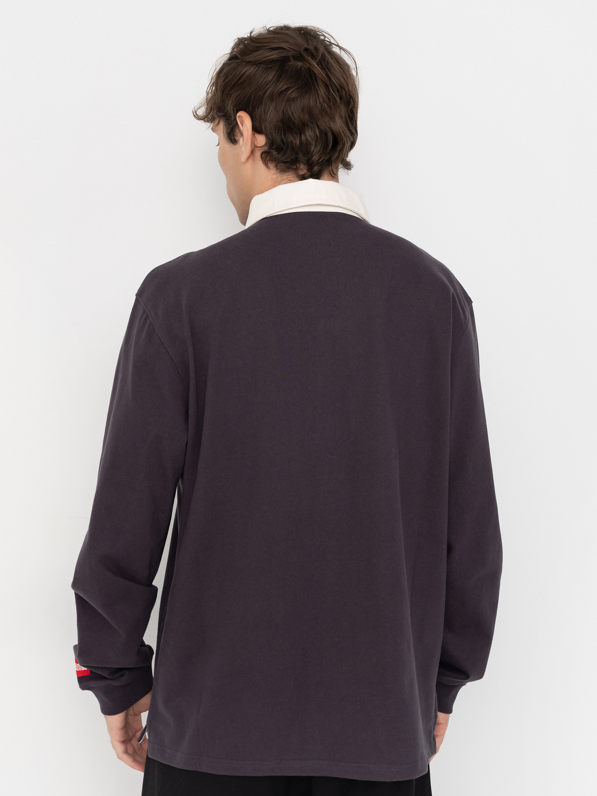 The North Face Longsleeve Red Box Rugby (obsidian)