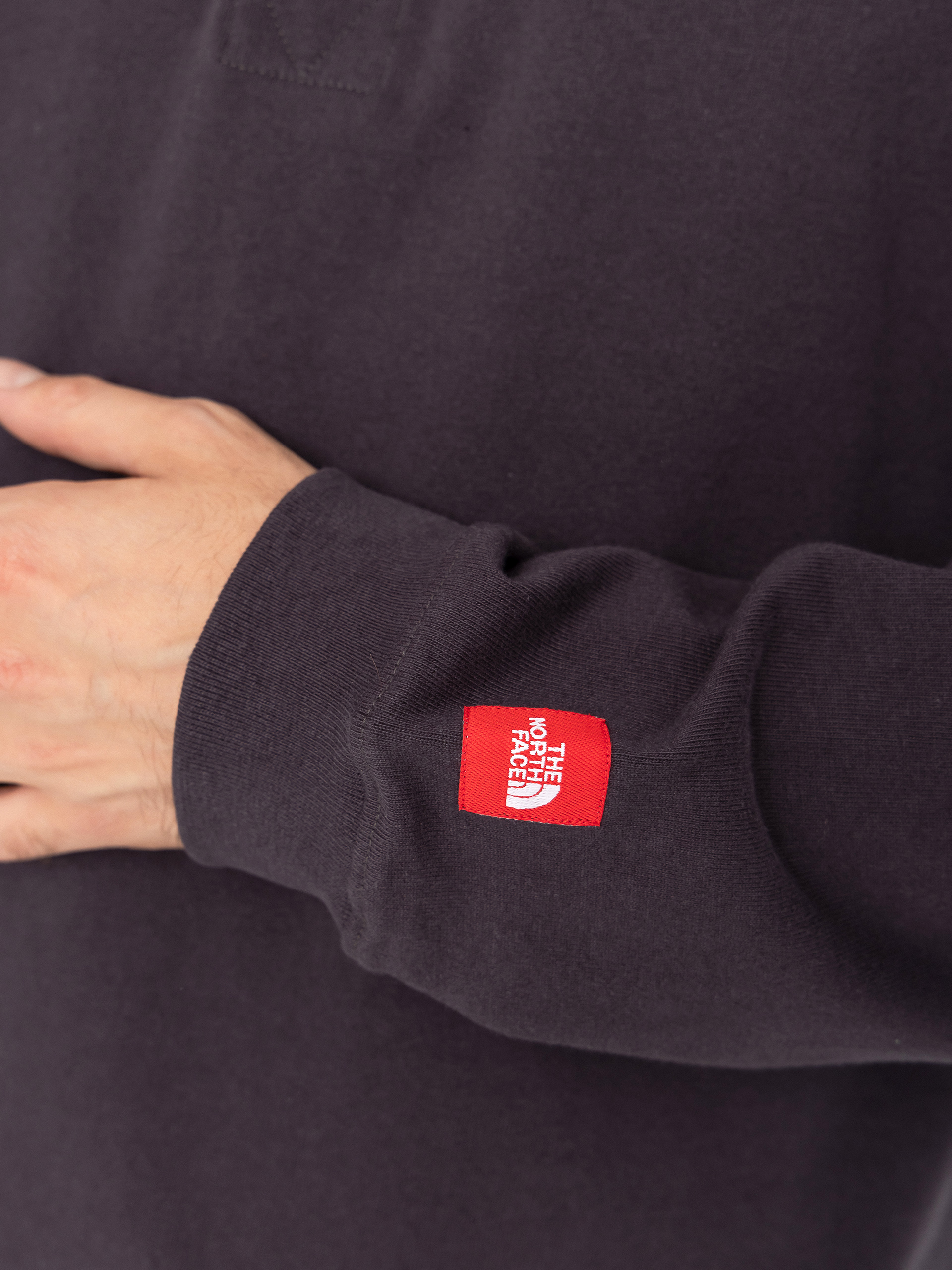 The North Face Longsleeve Red Box Rugby (obsidian)
