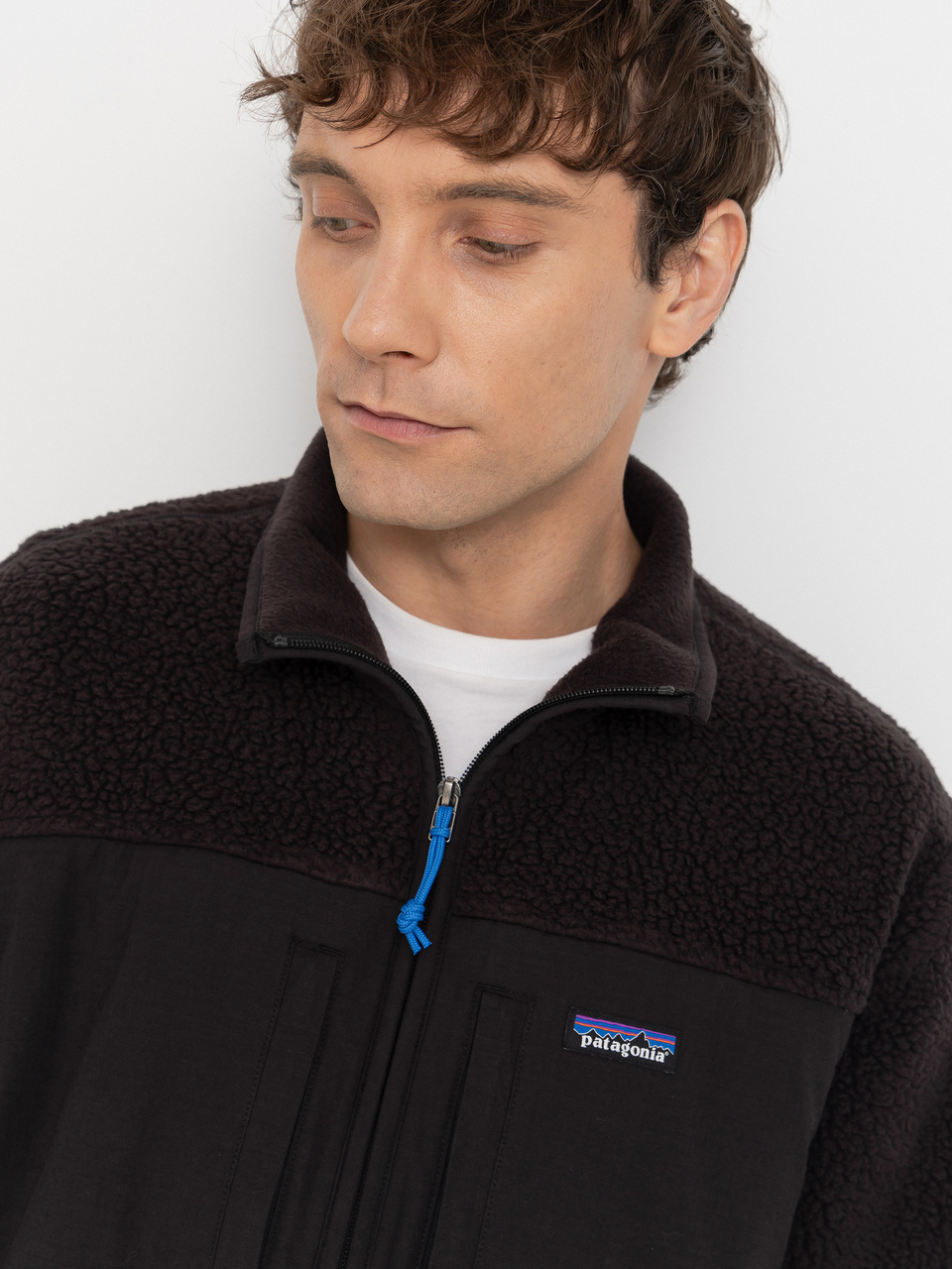 Patagonia Jacke Retro Pile Patch (black)