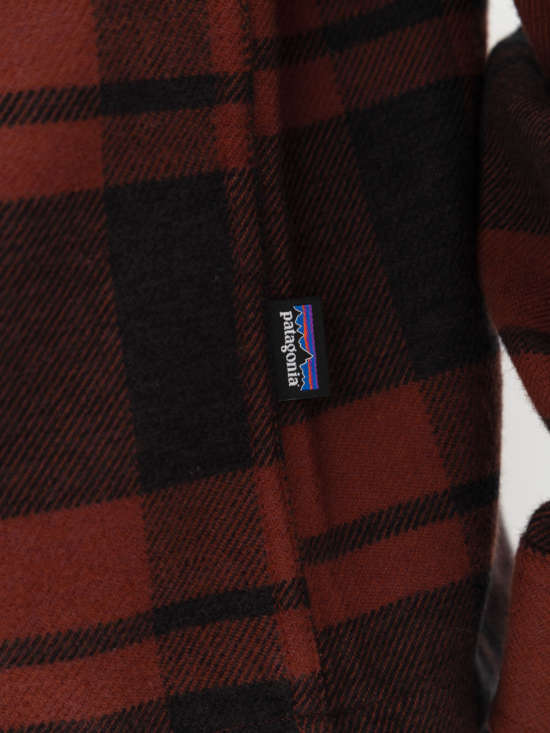 Patagonia Fjord Flannel Hemd (powder rusty red)