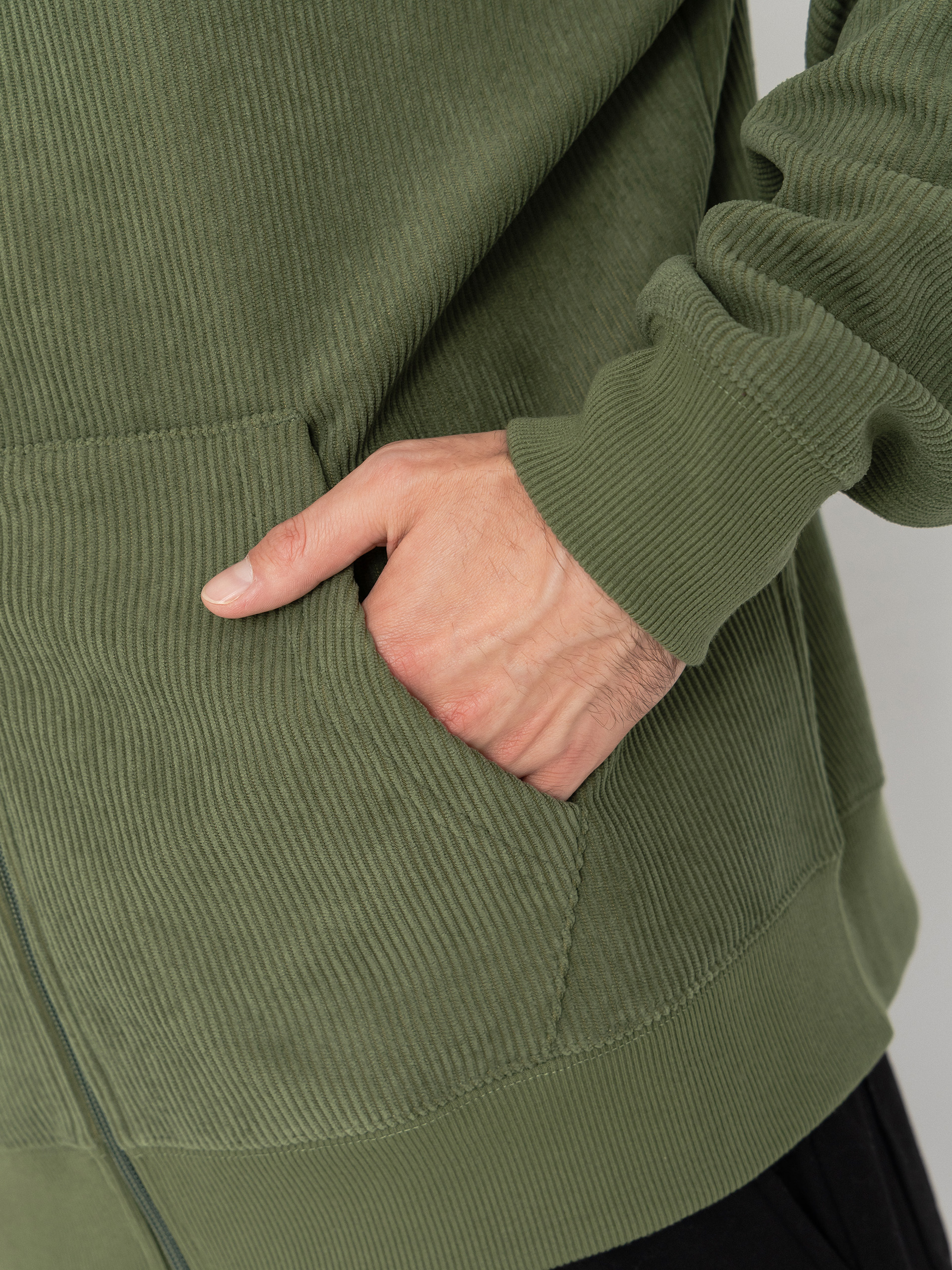 Element Hoodie Lowcase Corduroy ZHD (bronze green)
