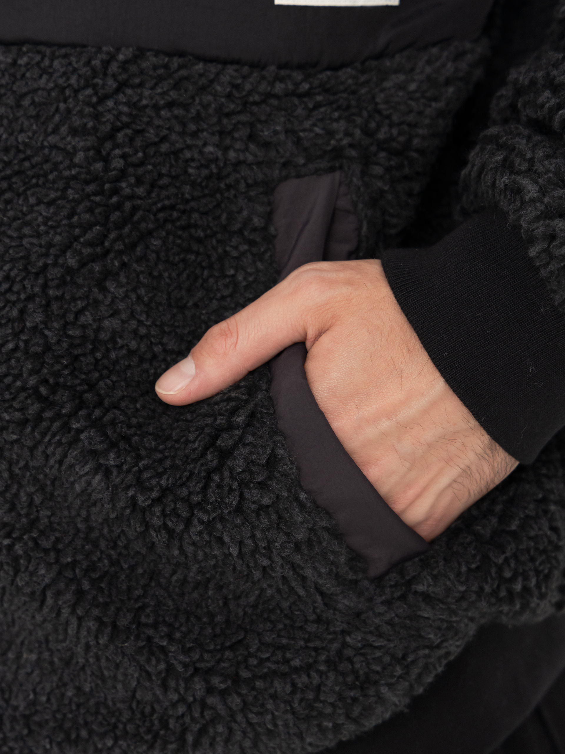 Element Jacket Oak Sherpa (off black)