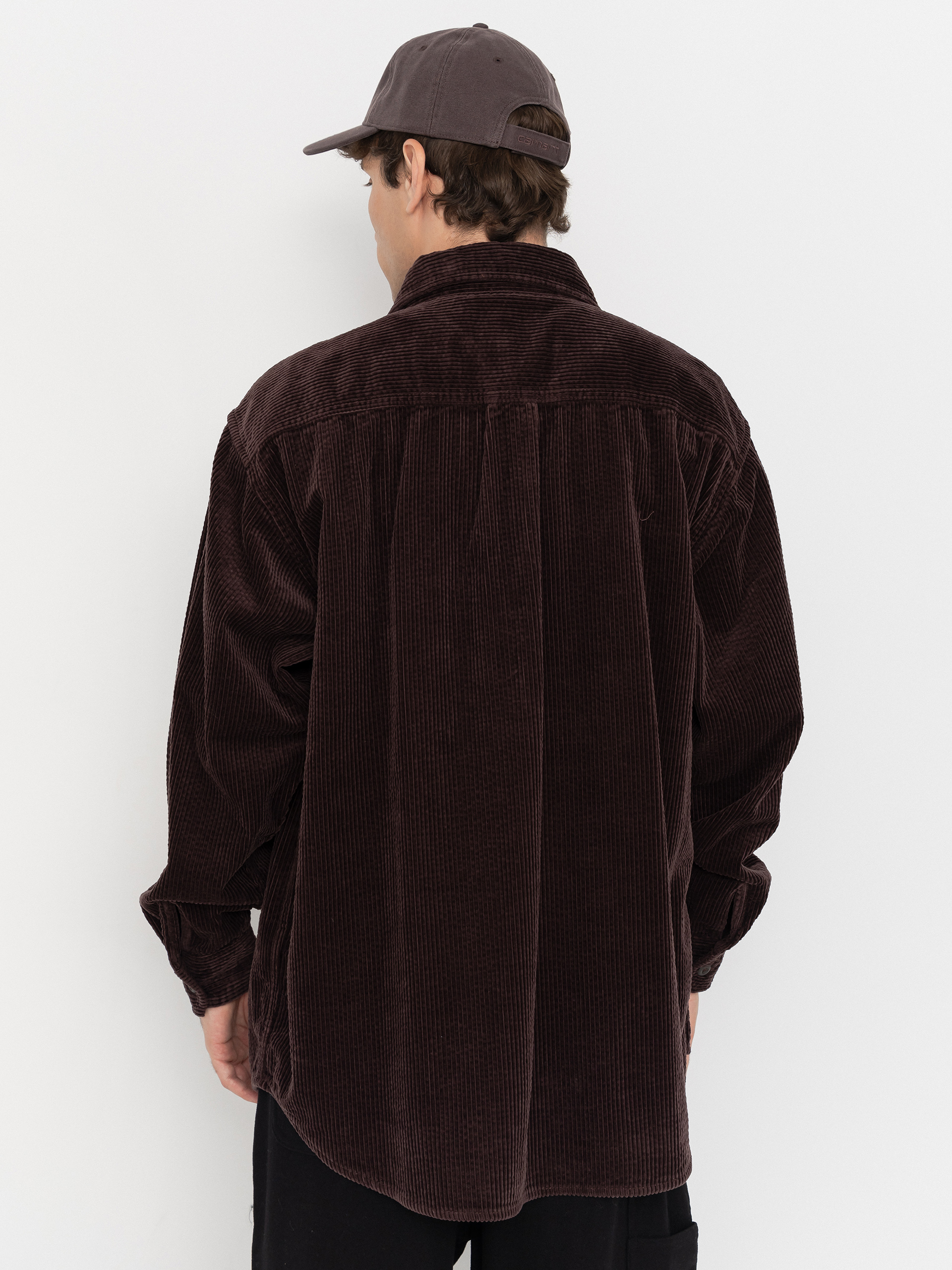 Carhartt WIP Hemd Loyde (palisander/rinsed)
