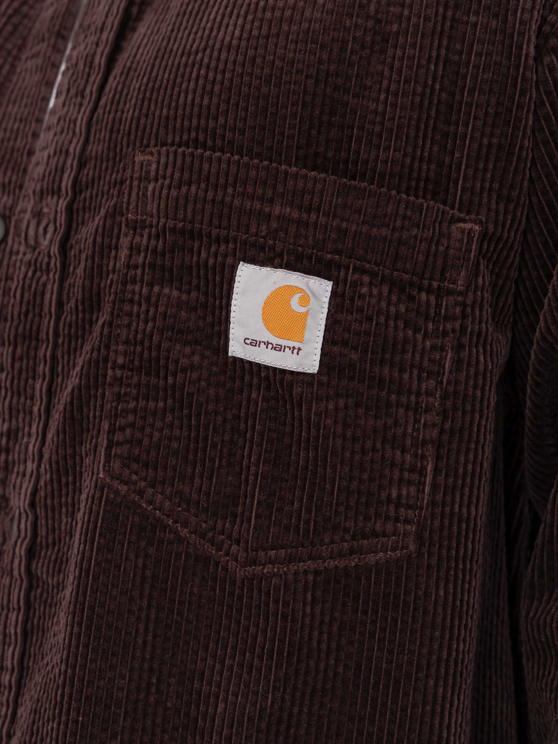 Carhartt WIP Hemd Loyde (palisander/rinsed)