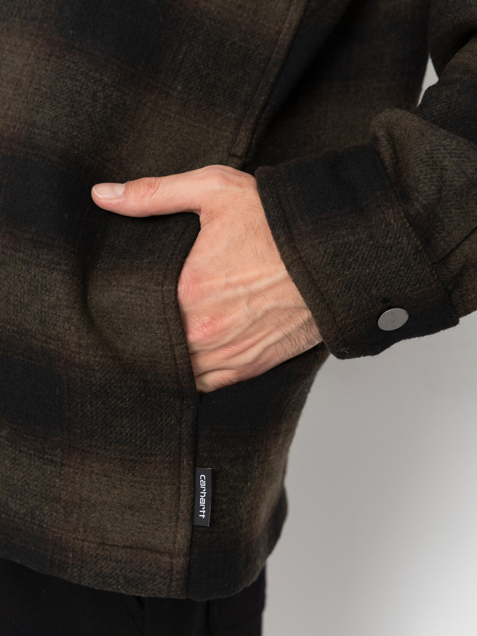 Carhartt WIP Alton Jacket (alton check cypress)