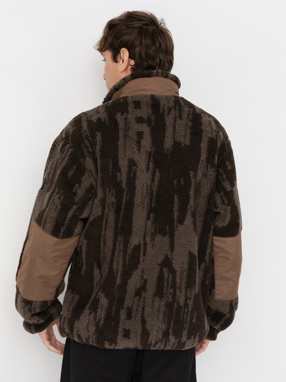 Herren Iriedaily Fleece Jacke Flawless (dark coffee)