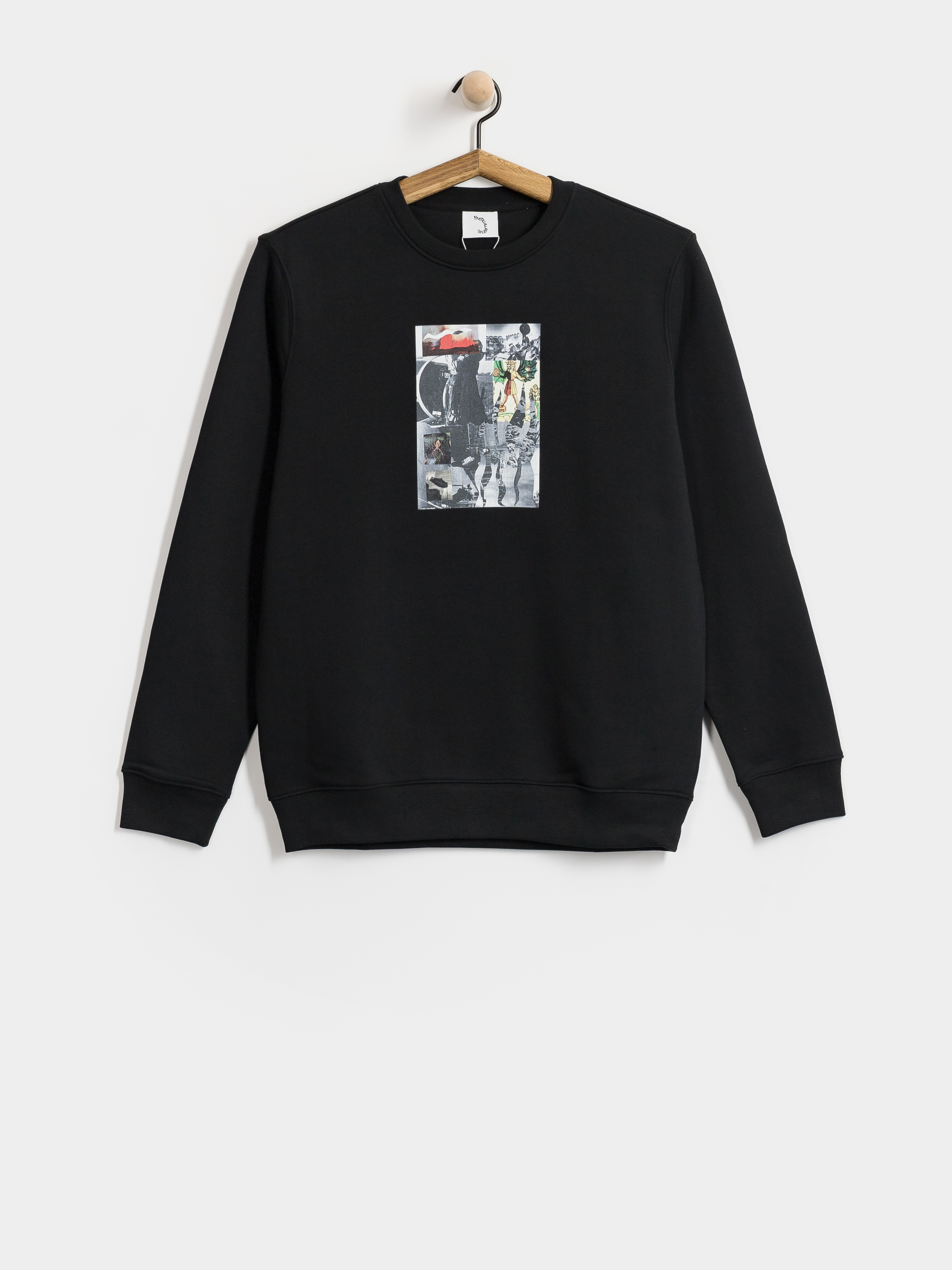 Poetic Collective Sweatshirt Kingqueen Crewneck (black)