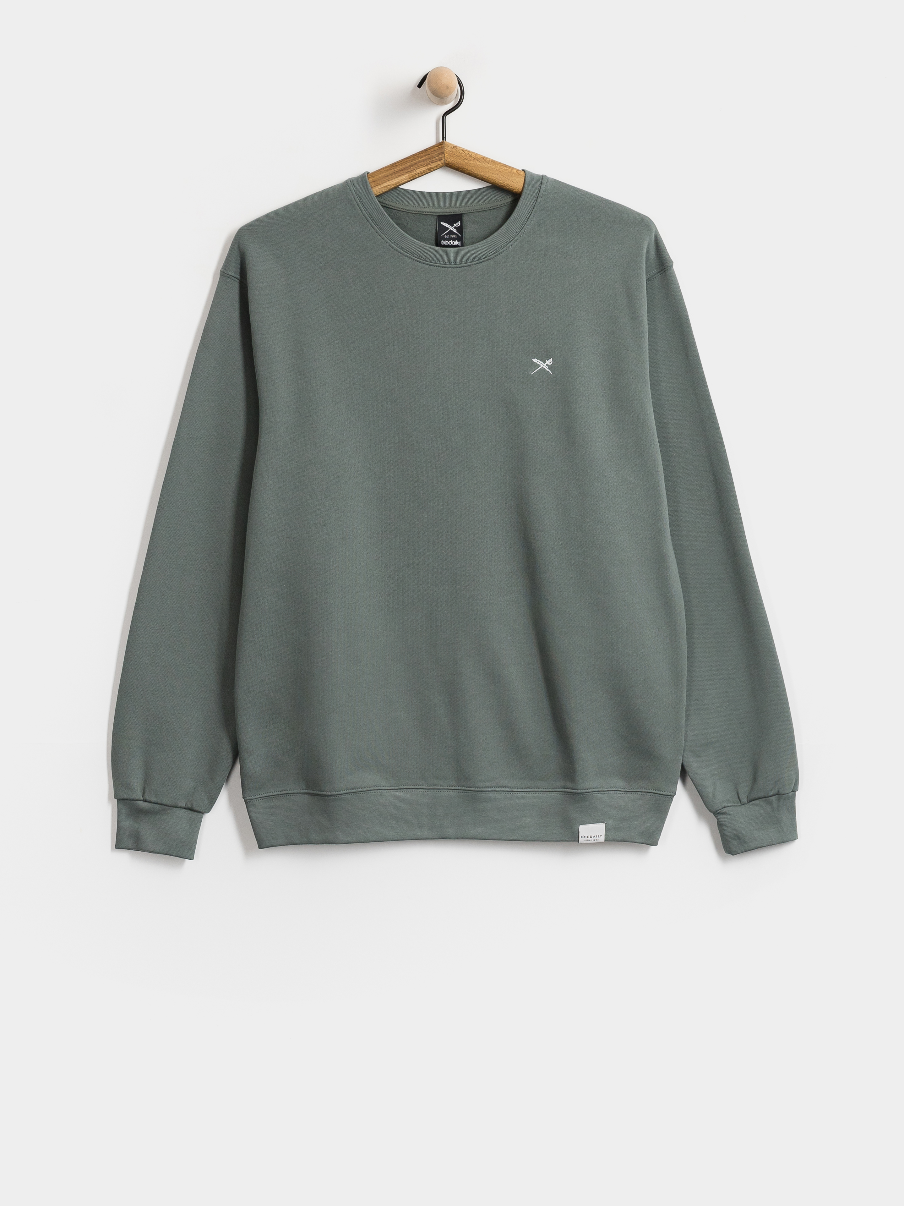 Iriedaily Sweatshirt Mini Flag 2 (jungle green)