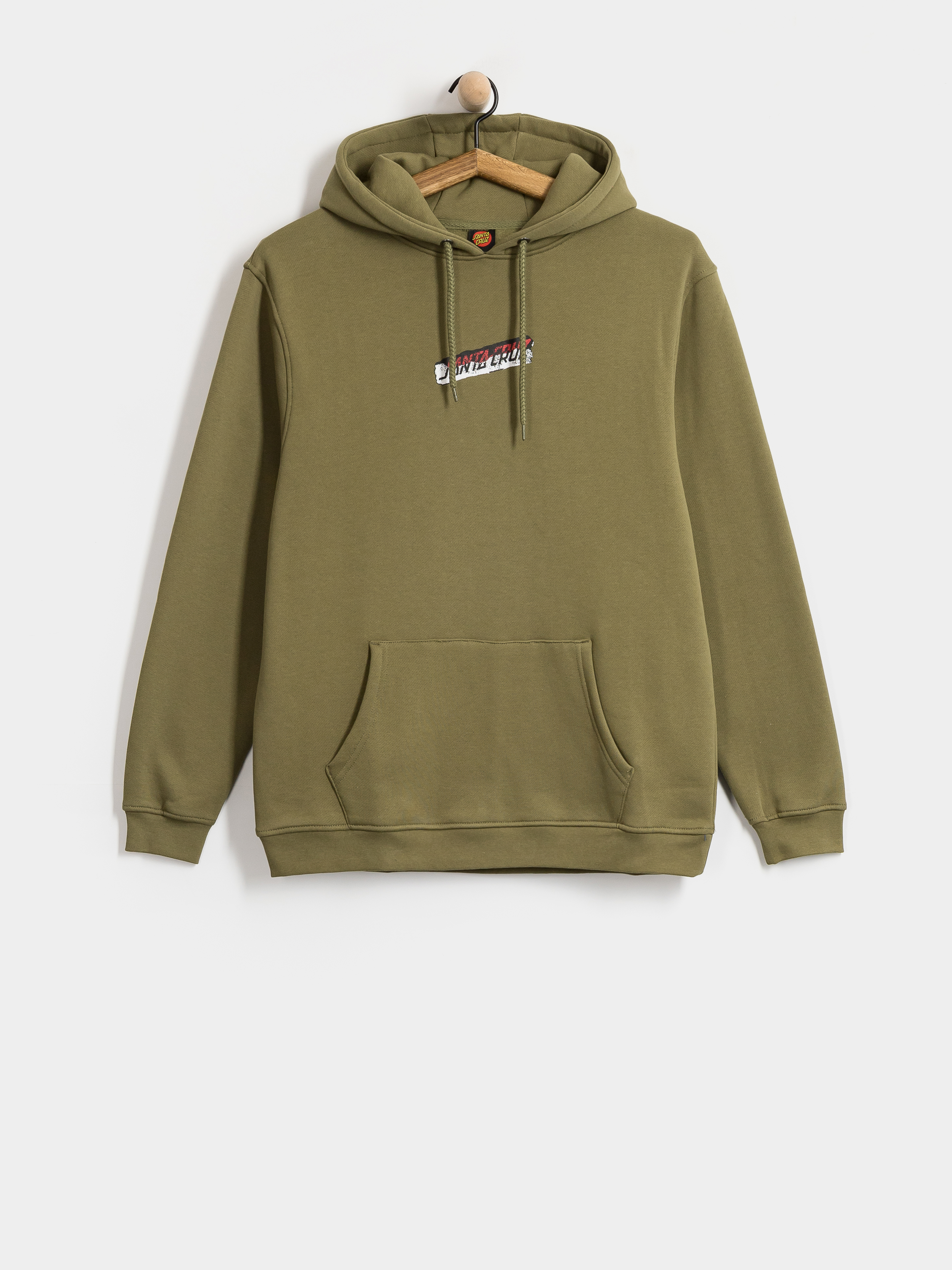 Santa Cruz Hoodie Damaged Hand HD (deep olive)