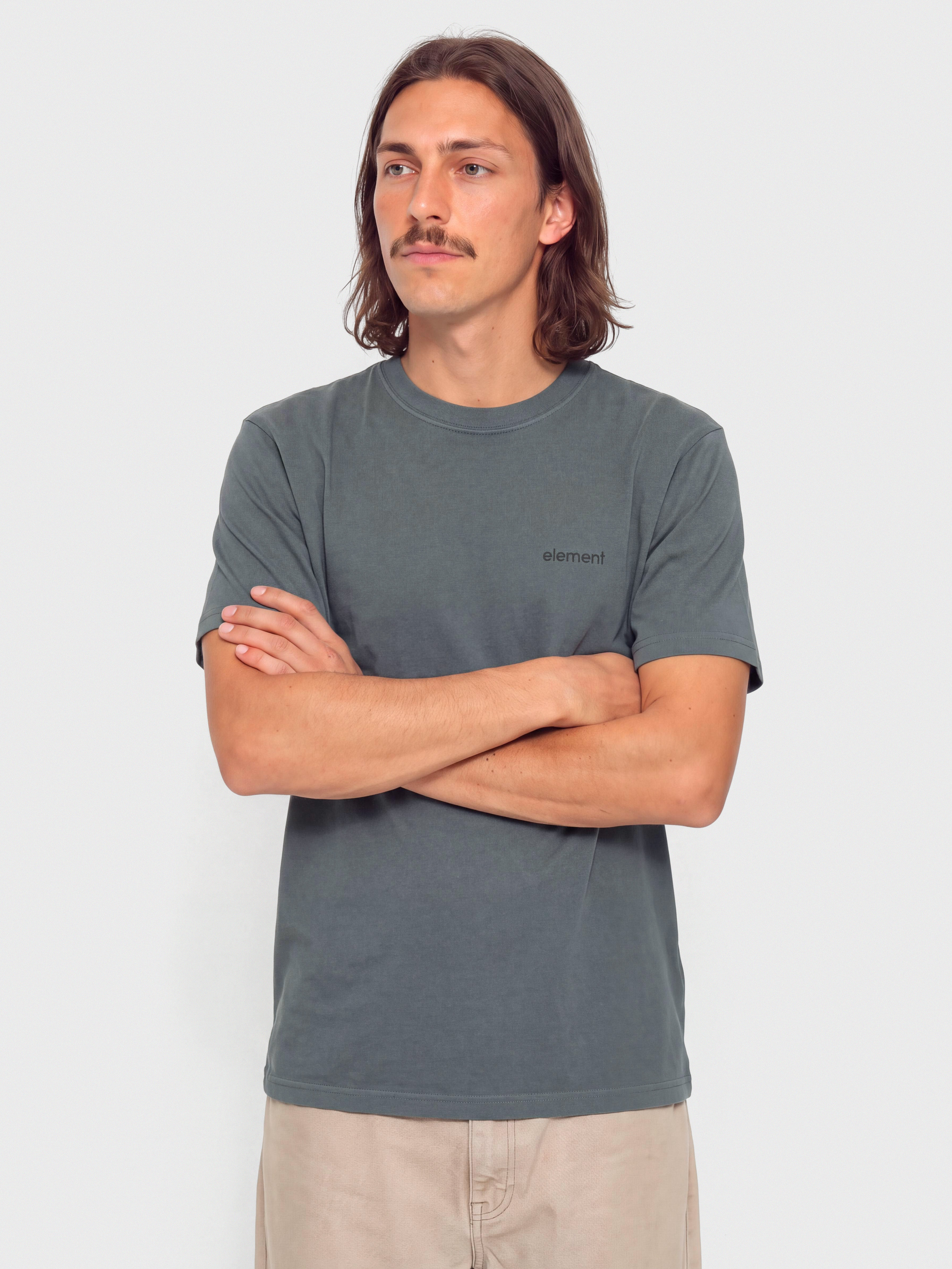 Element T-Shirt Lowcase Pigment (dark slate)