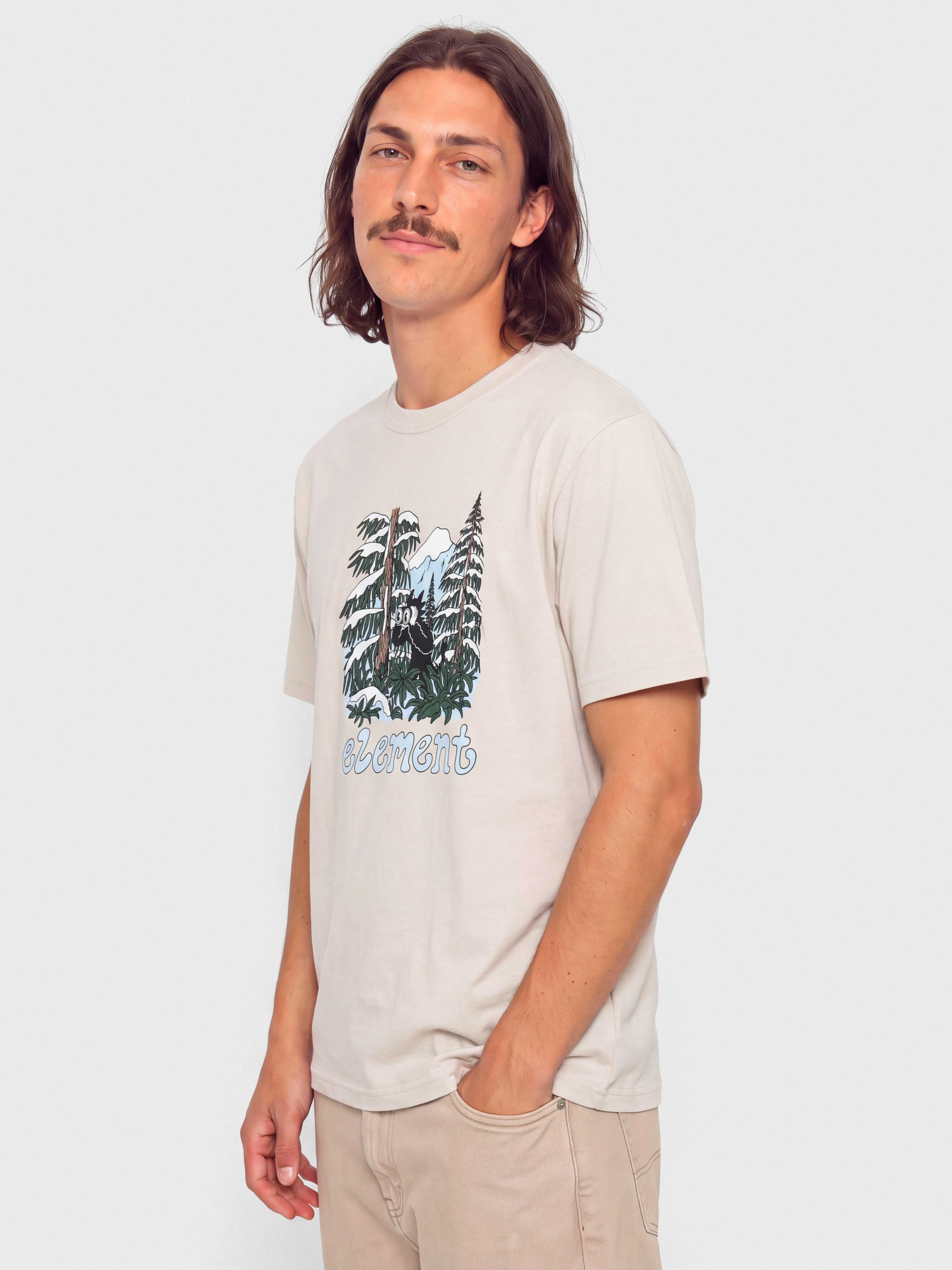 Element T-Shirt Watching (oat milk)