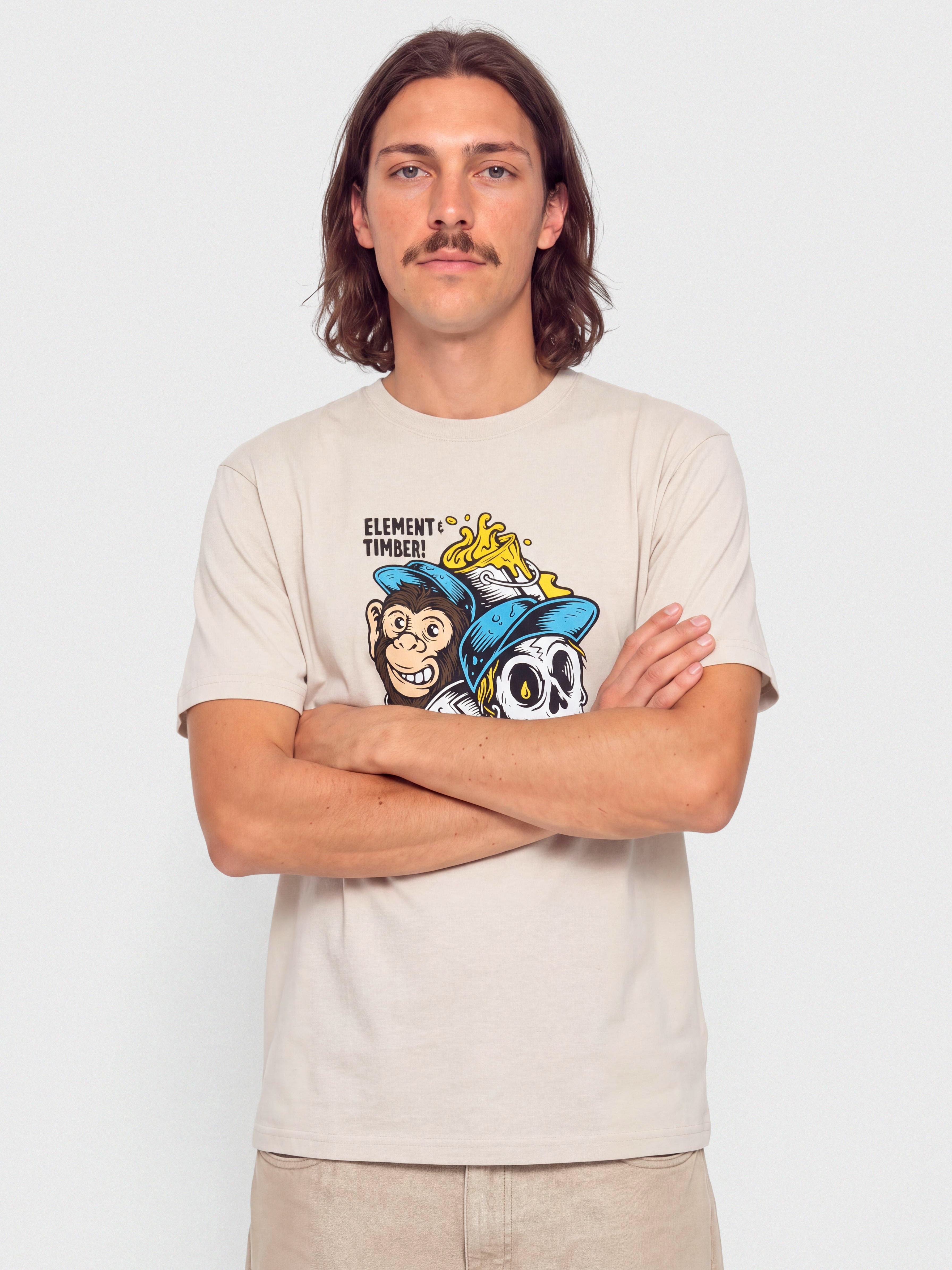 Element T-Shirt Timber Flow (oat milk)