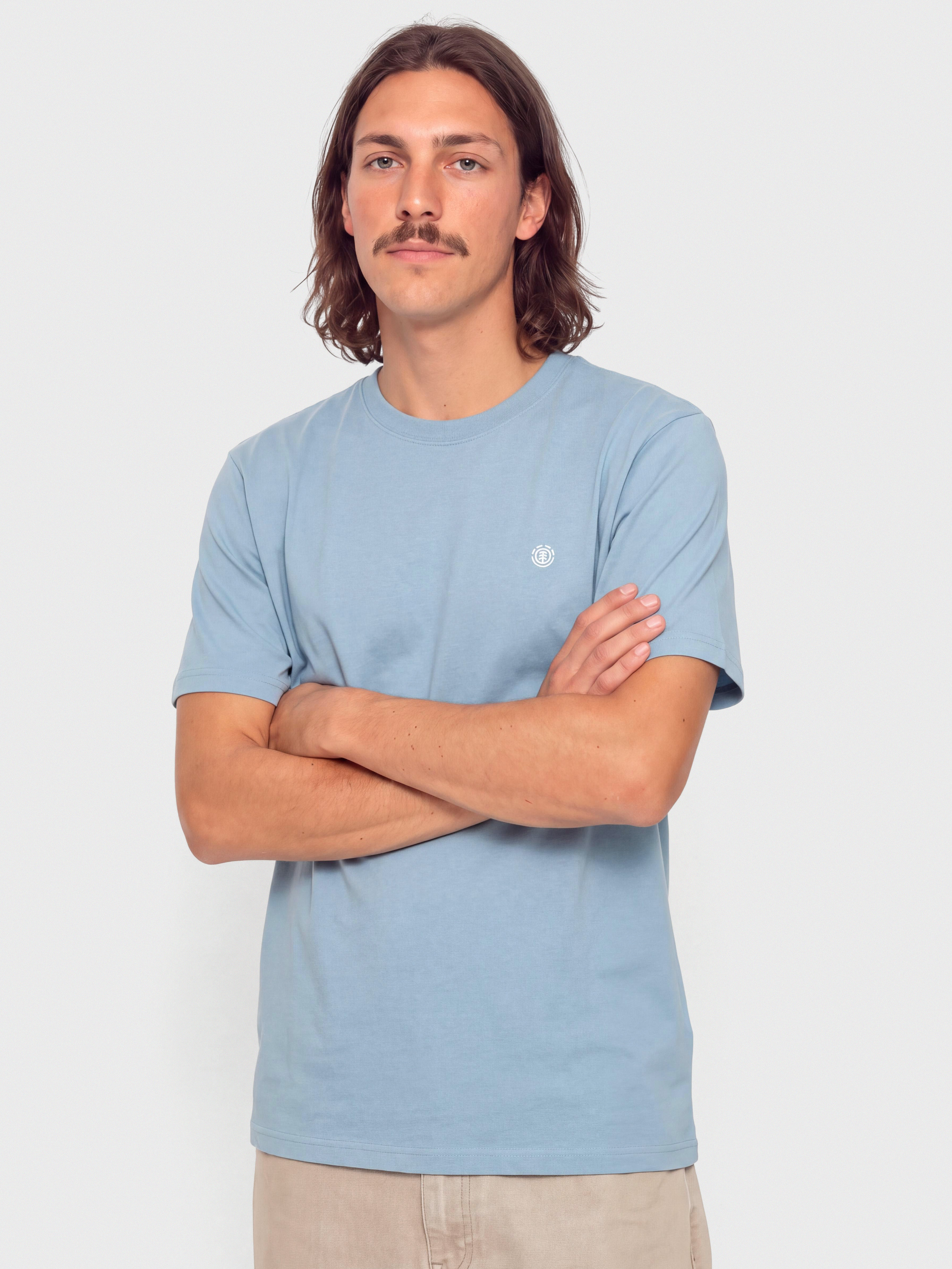 Element T-Shirt Icon Embroidery (faded denim)