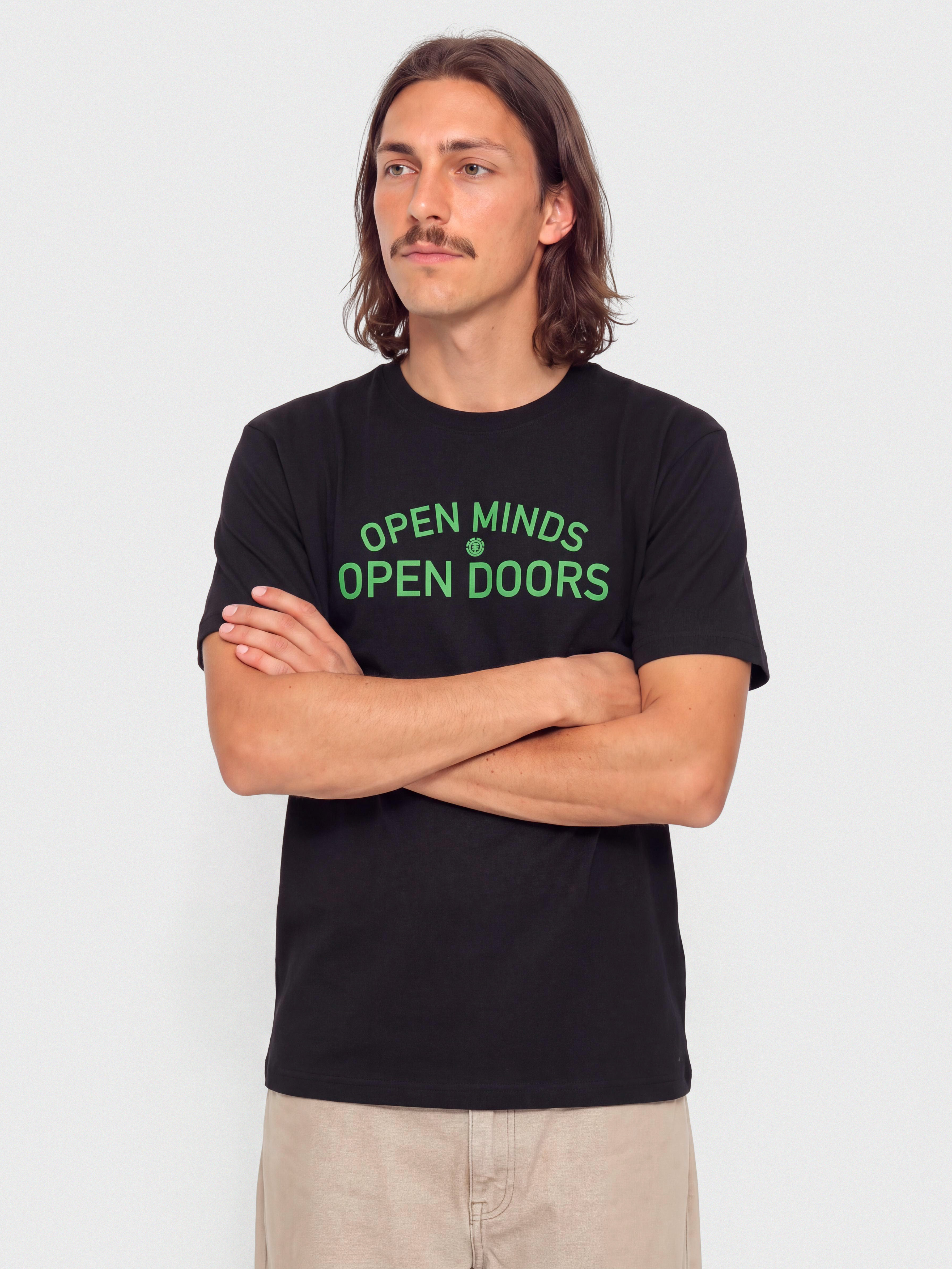 Element Open Mind T-Shirt (flint black)