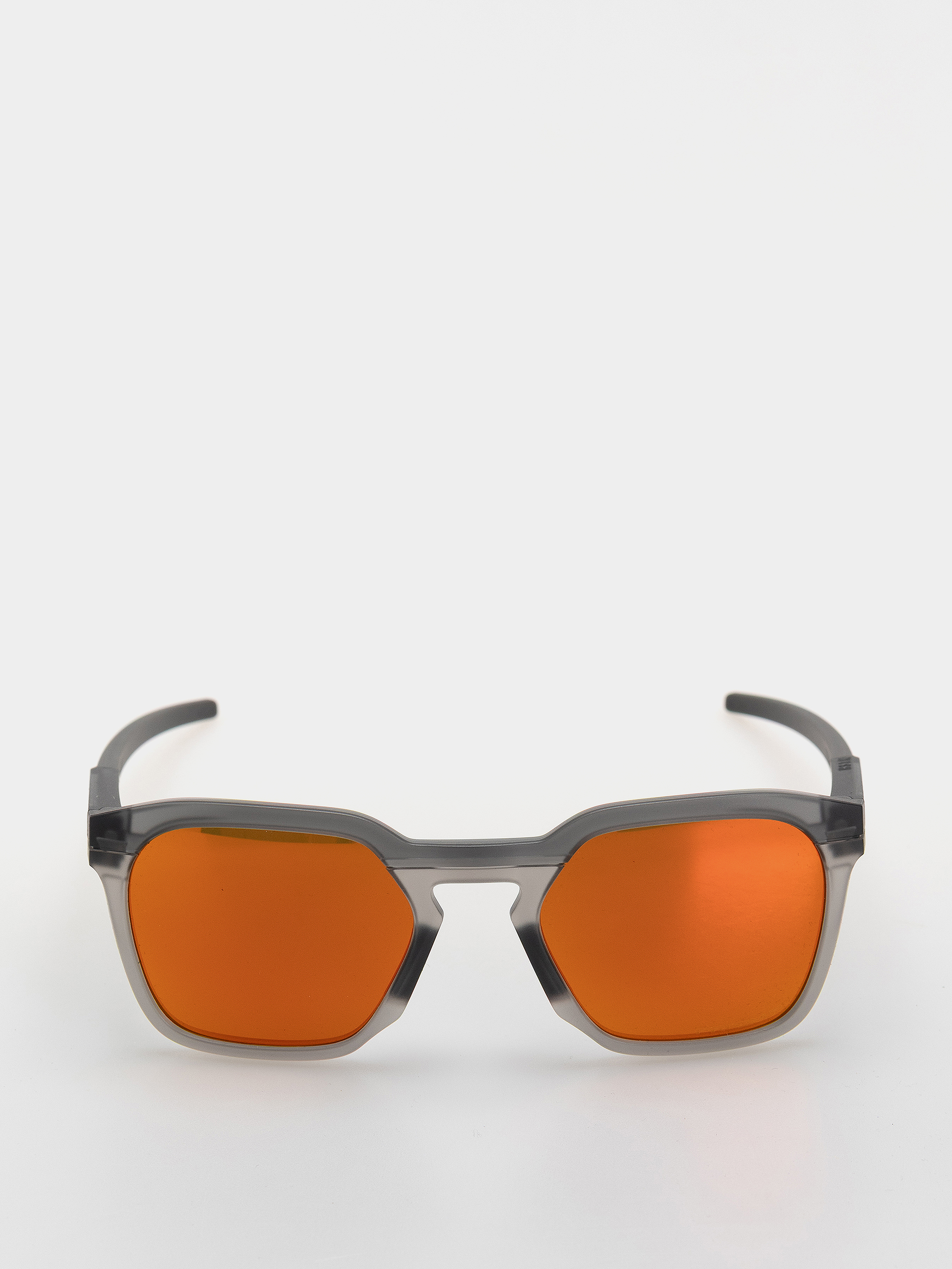 Oakley Hstn SQ 2.0 Sunglasses (matte grey smoke/prizm ruby polarized)