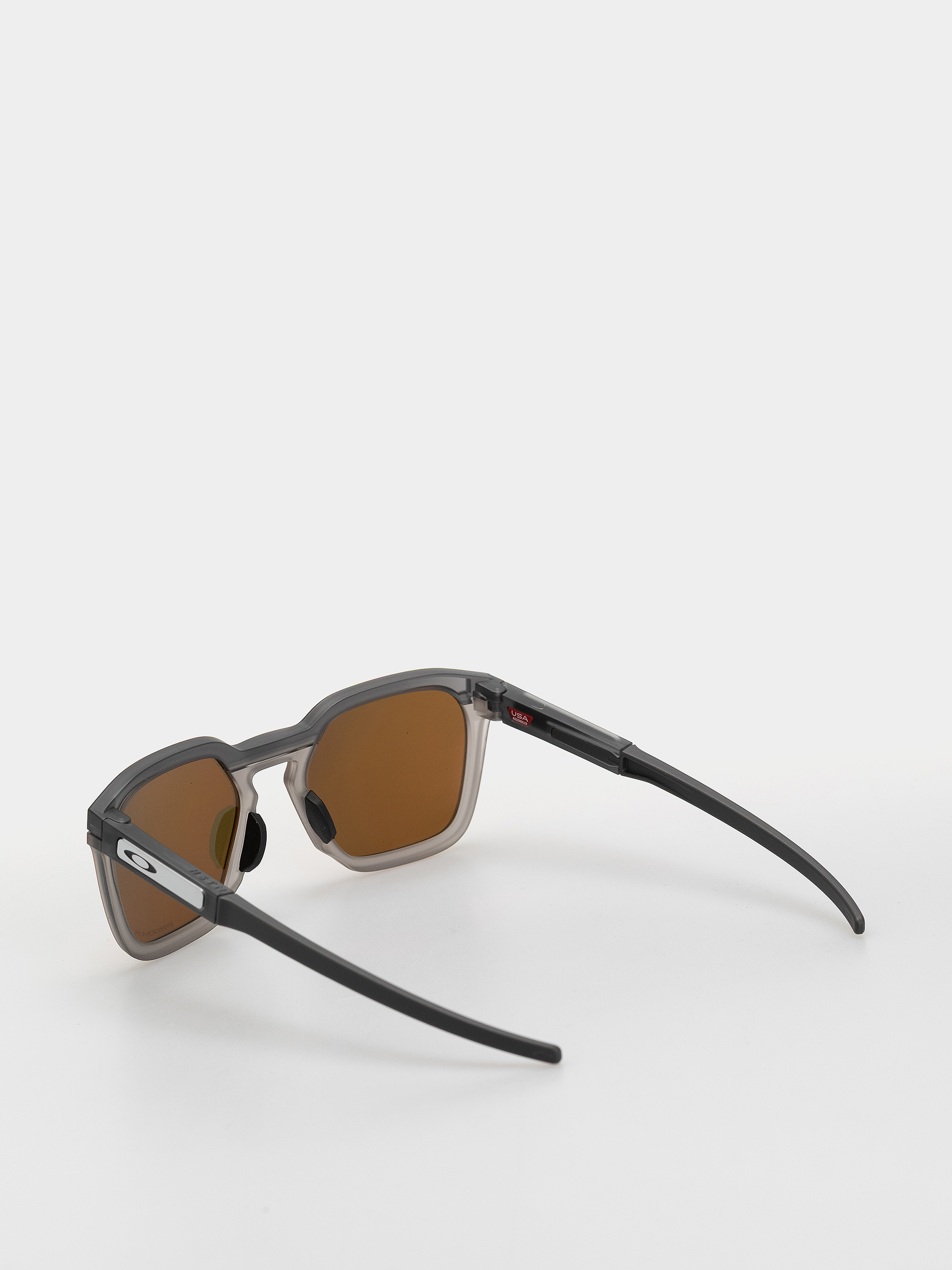 Oakley Hstn SQ 2.0 Sunglasses (matte grey smoke/prizm ruby polarized)
