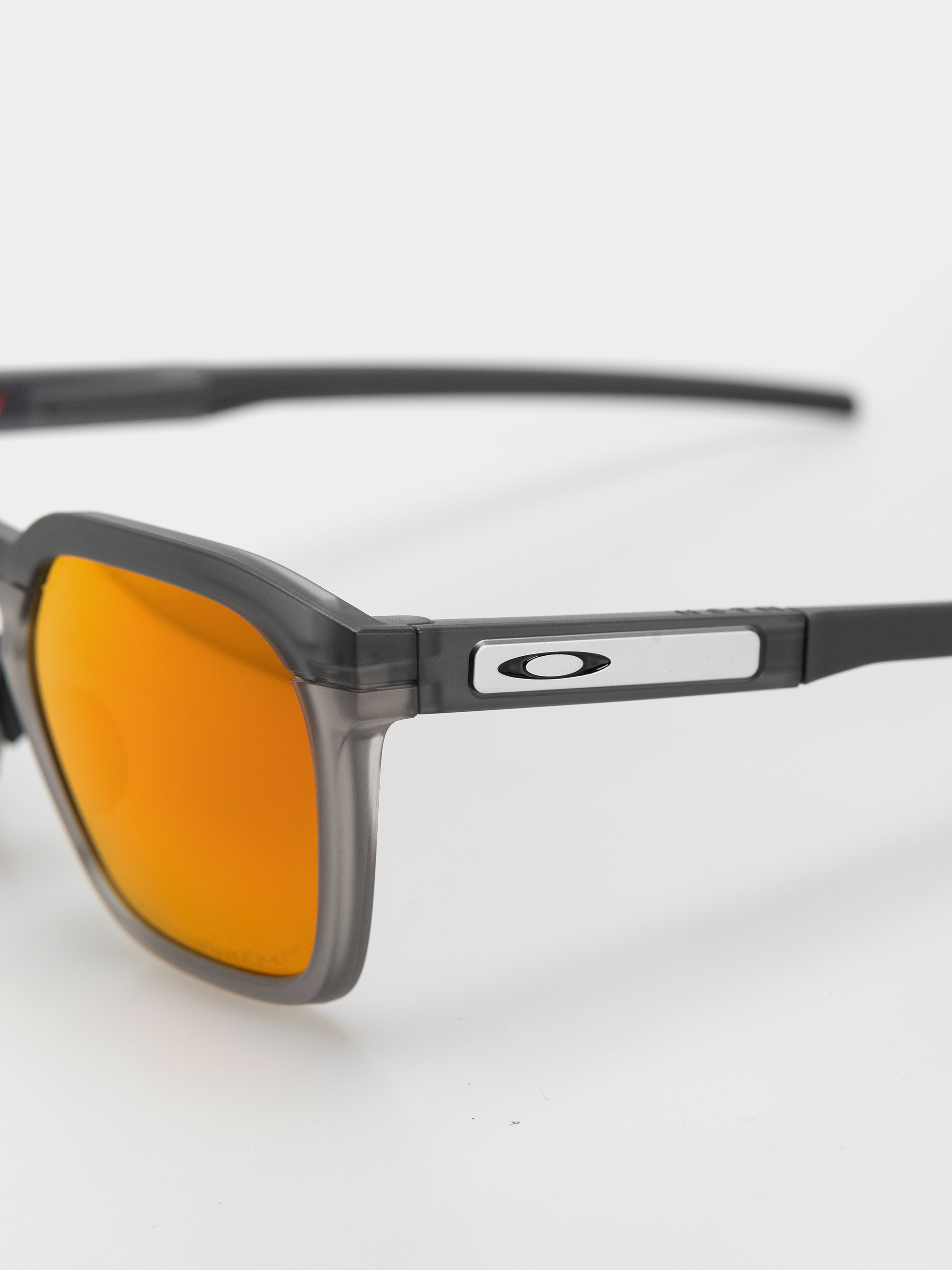 Oakley Hstn SQ 2.0 Sonnenbrille (matte grey smoke/prizm ruby polarized)