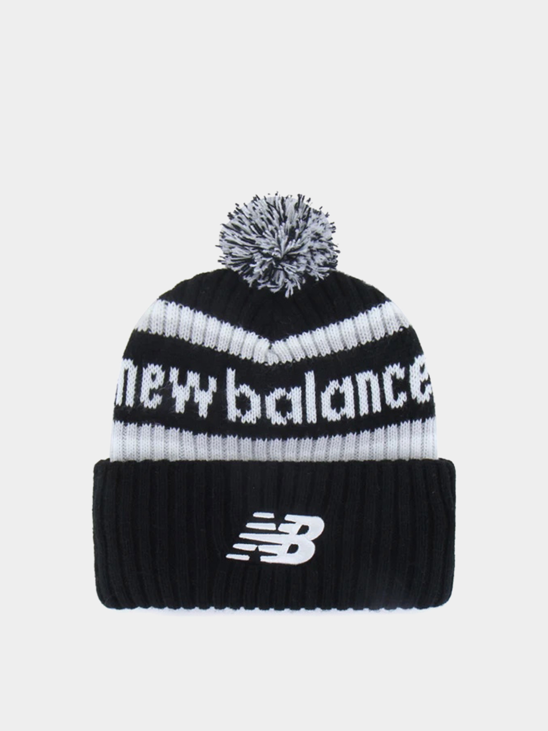 47 Brand Beanie X NB Bering 47 Cuff Knit (black grey matter sea salt)