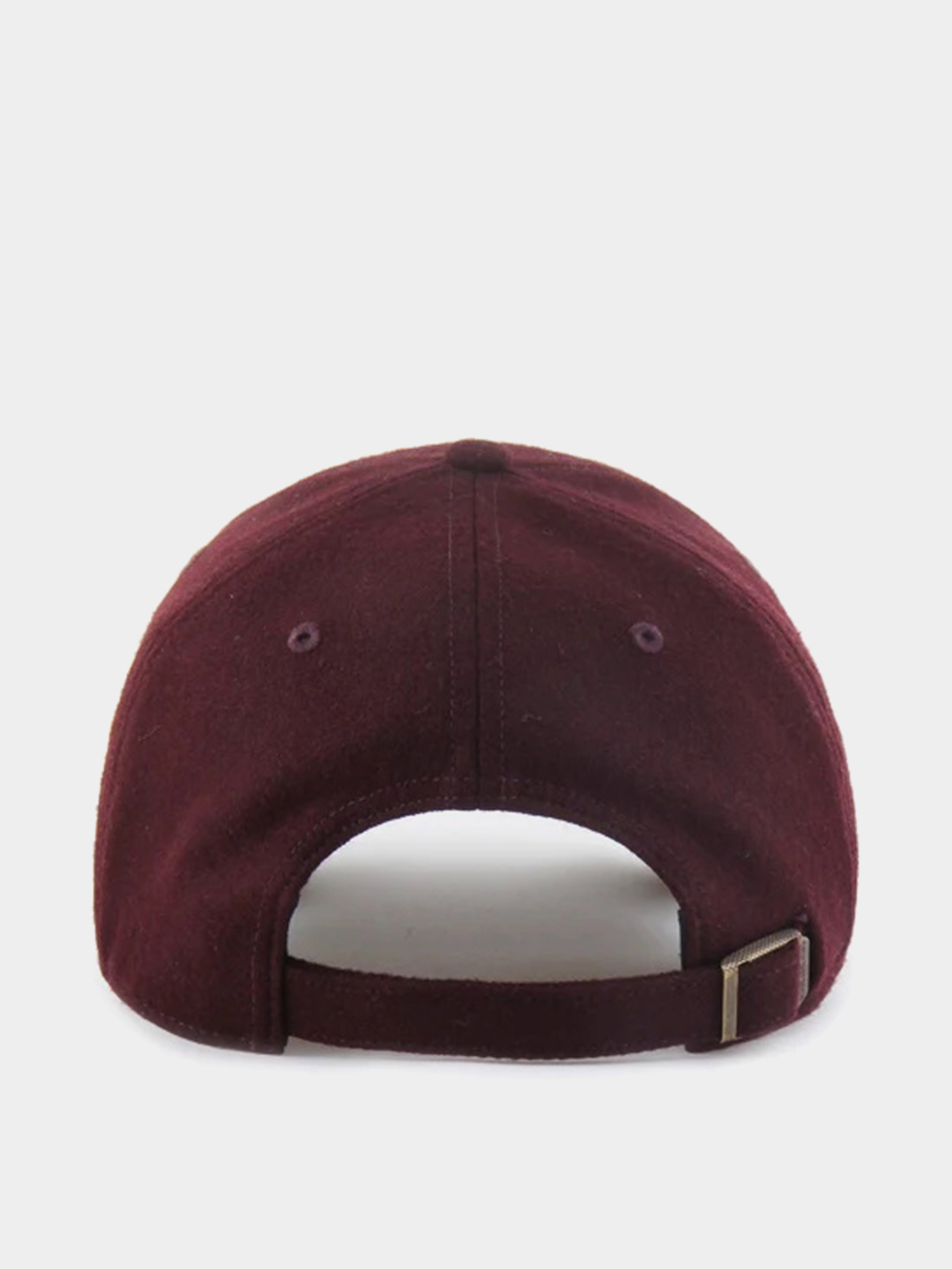47 Brand Cap X NB Wool Suede Clean Up (cherry leather w/dark knight)