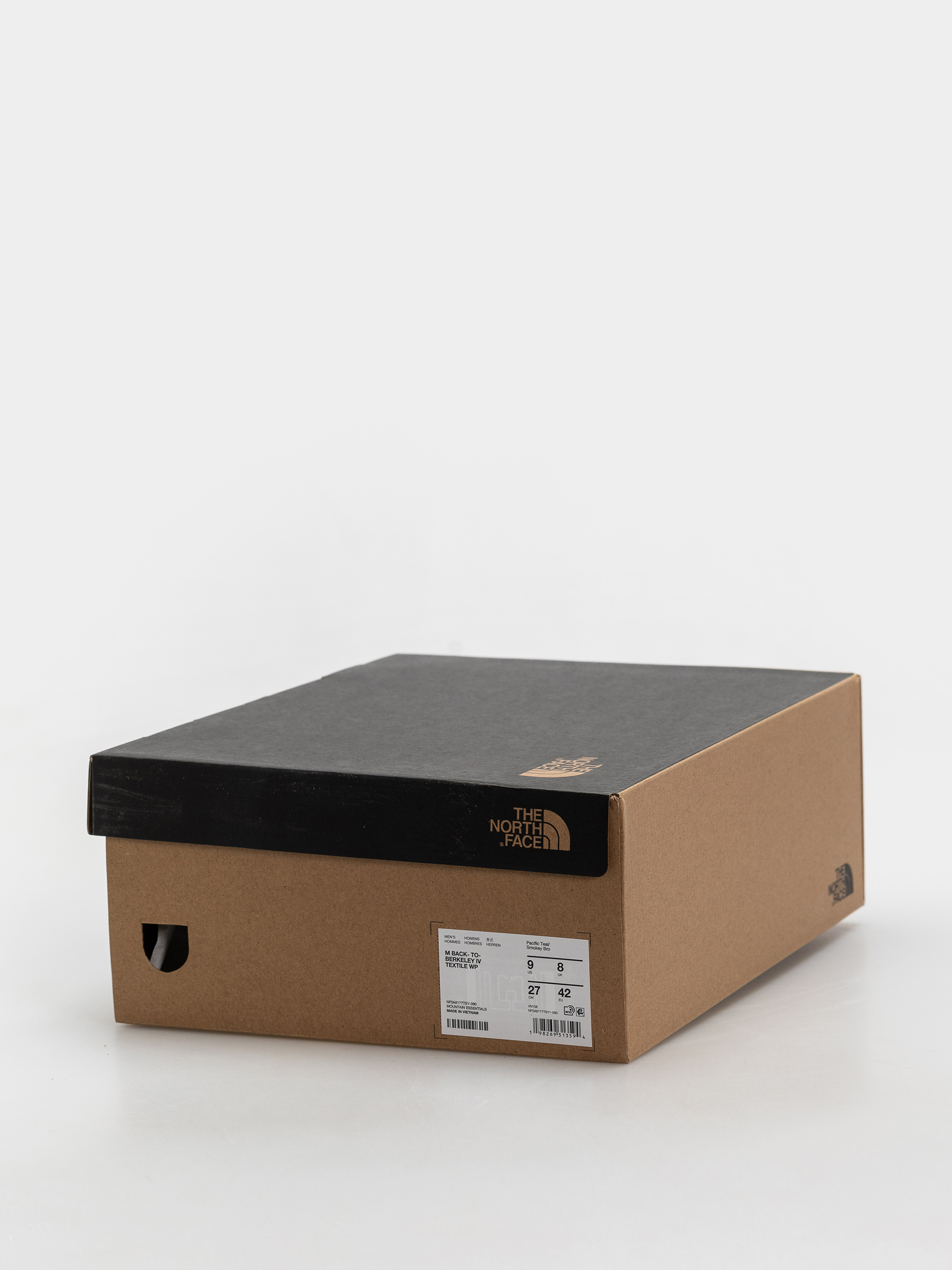 The North Face Back To Berkeley Iv Textile Wp Shoes (pacific teal/smokey bro)