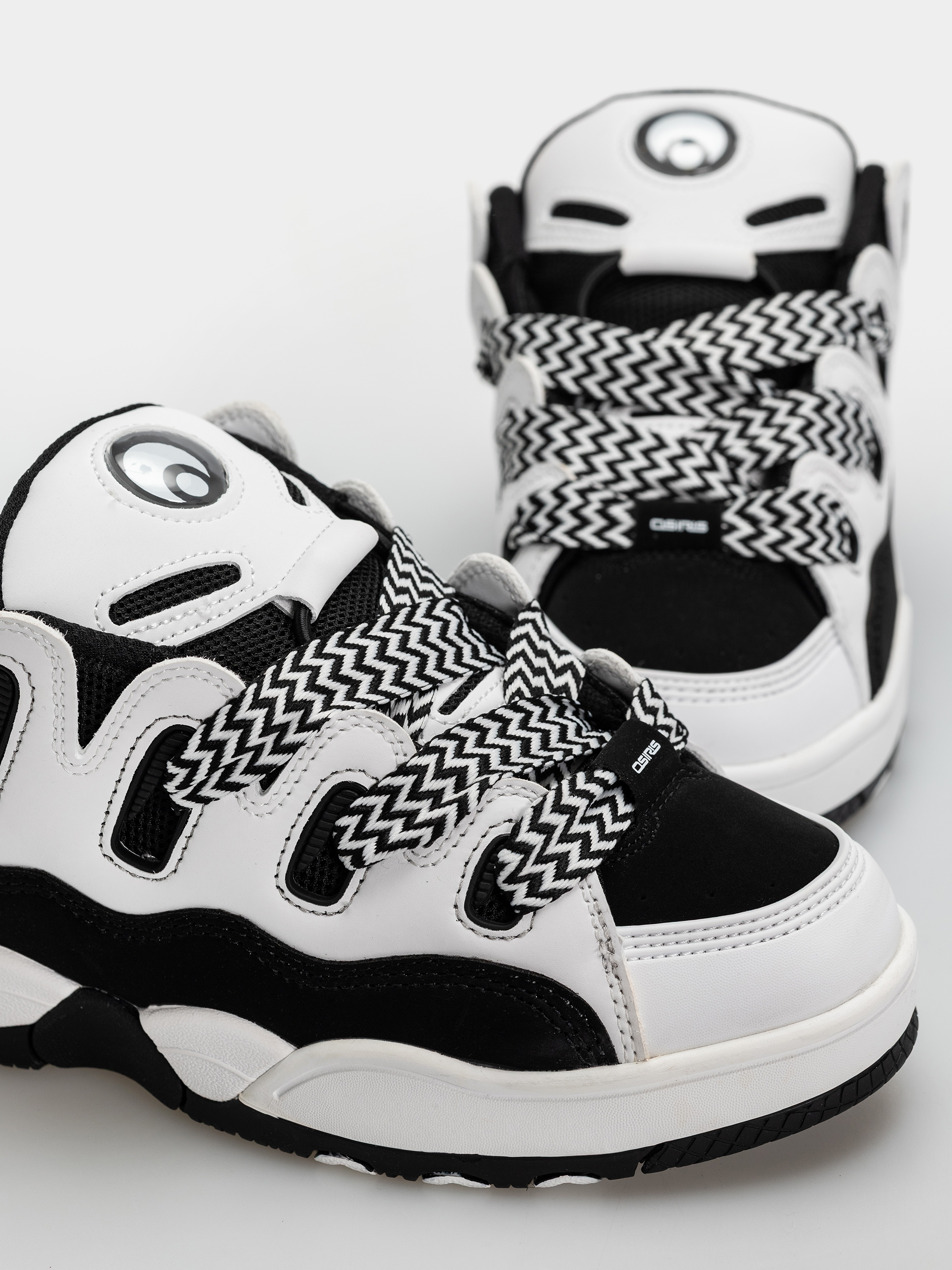 Osiris D3 OG Shoes (black/white/zigzag)