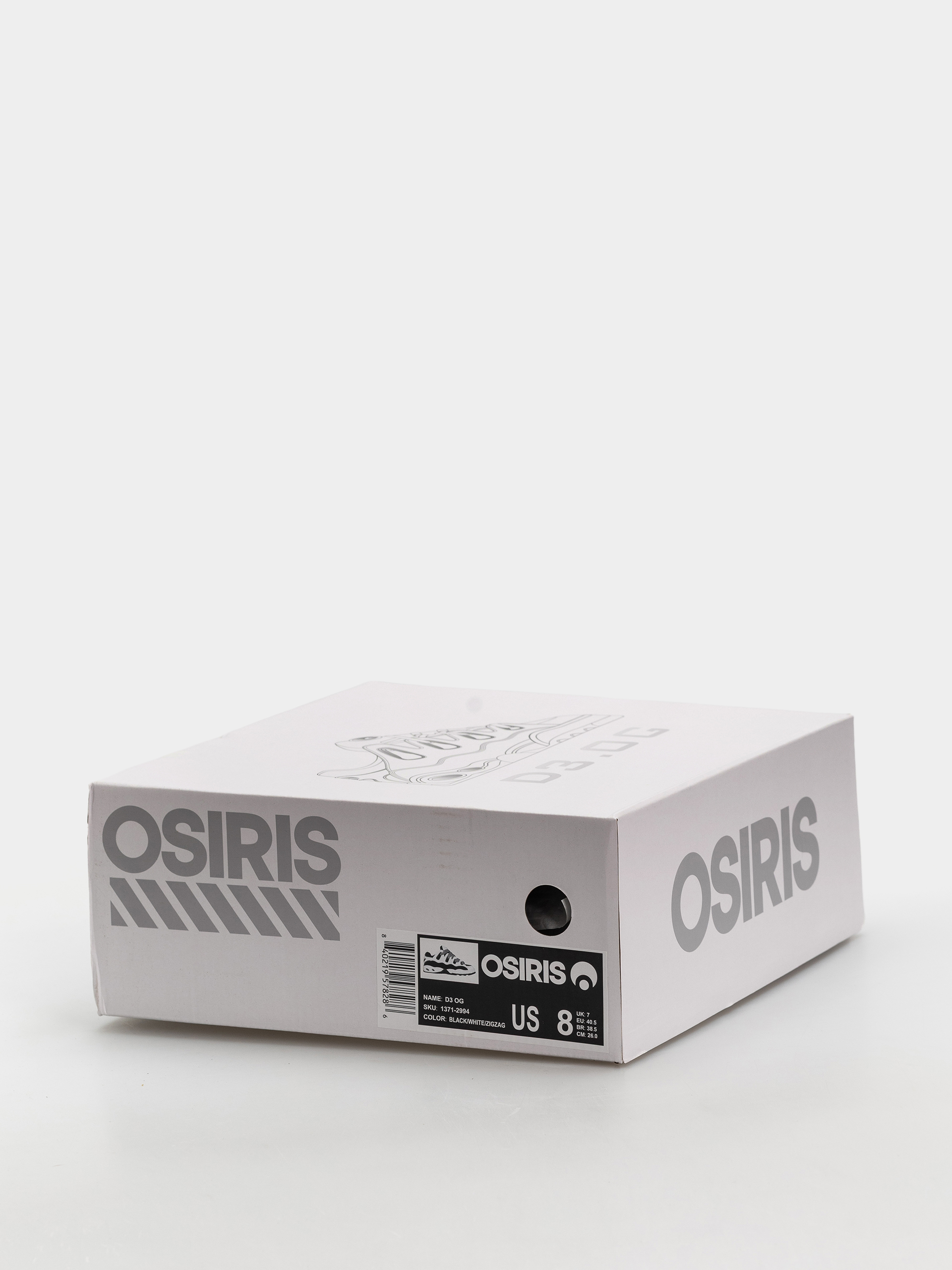 Osiris D3 OG Shoes (black/white/zigzag)
