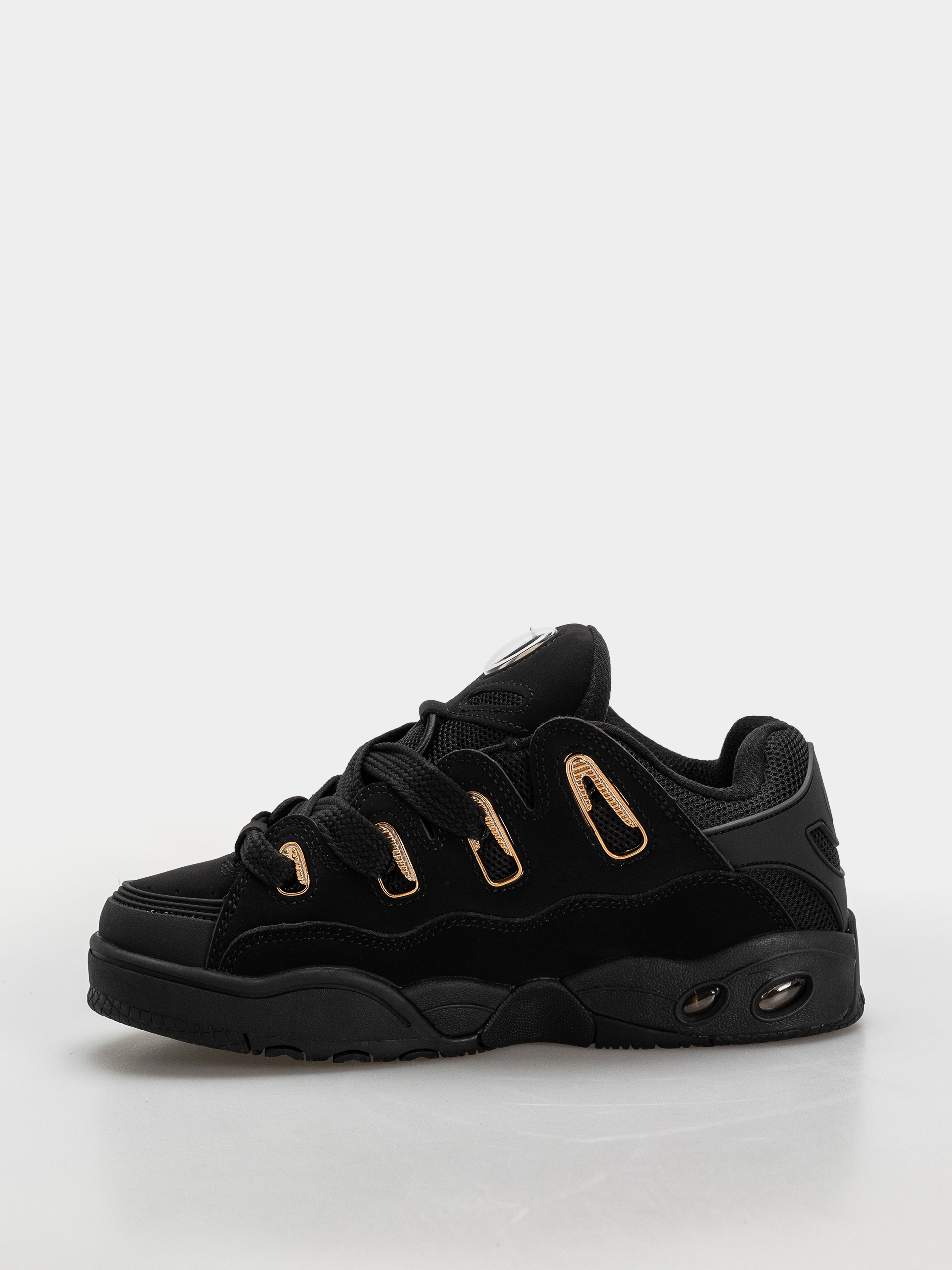 Osiris D3 OG Shoes (black/black/gold)