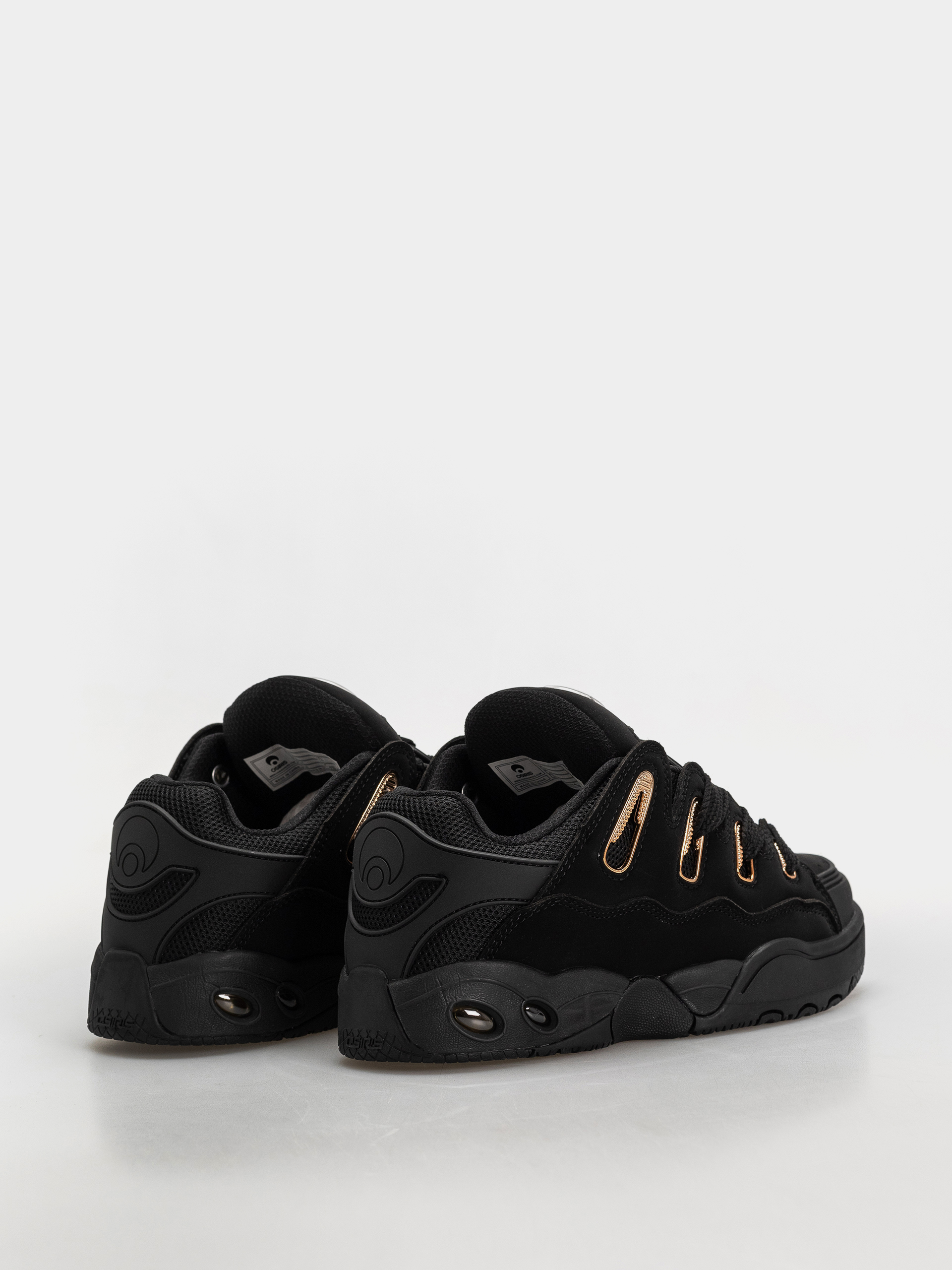Osiris D3 OG Shoes (black/black/gold)