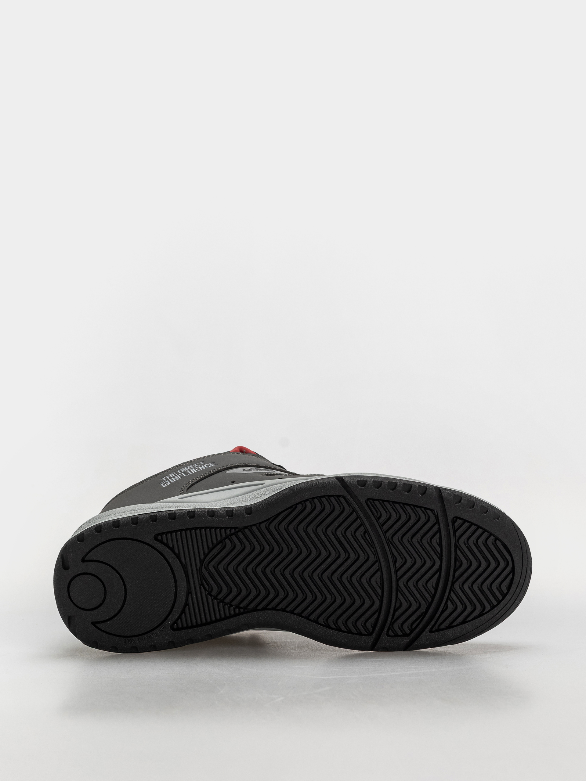 Osiris Flux Shoes (charcoal/black/red)