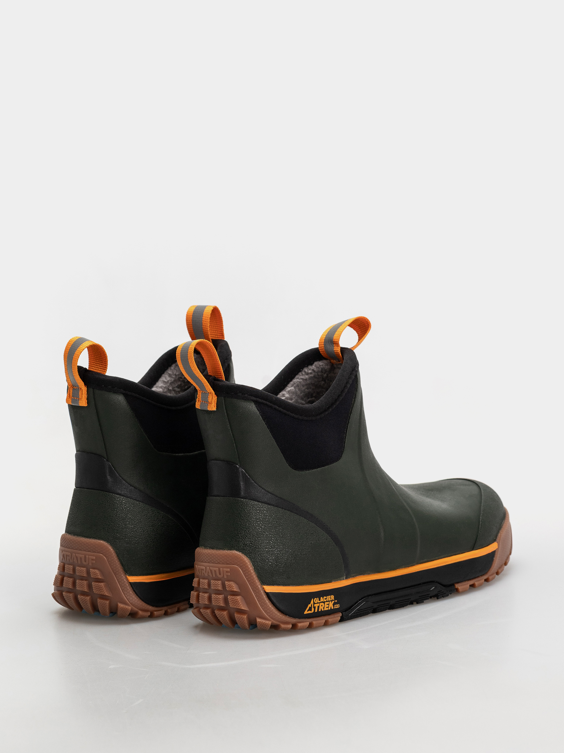 Xtratuf Ankle Deck Boot Ice Rubber Shoes (olive)