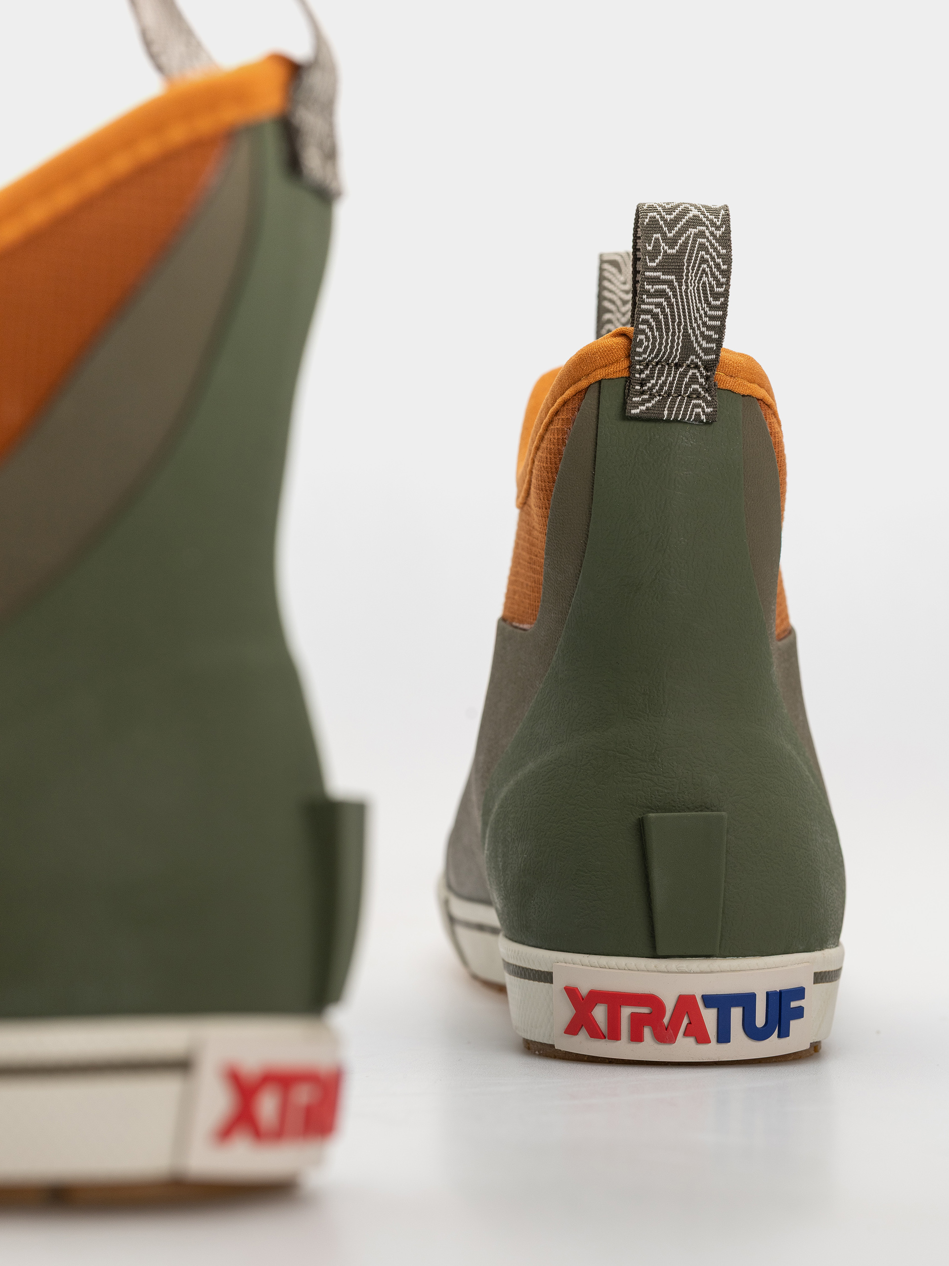 Xtratuf Camp Collection Ankle Deck Boot Schuhe (dark olive spice)