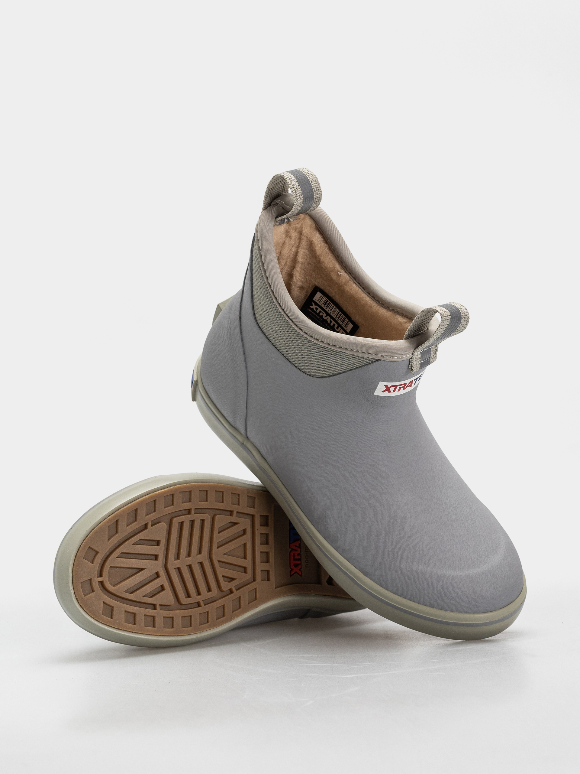 Xtratuf Ankle Deck Boot Cold Weather Wmn Shoes (grey)