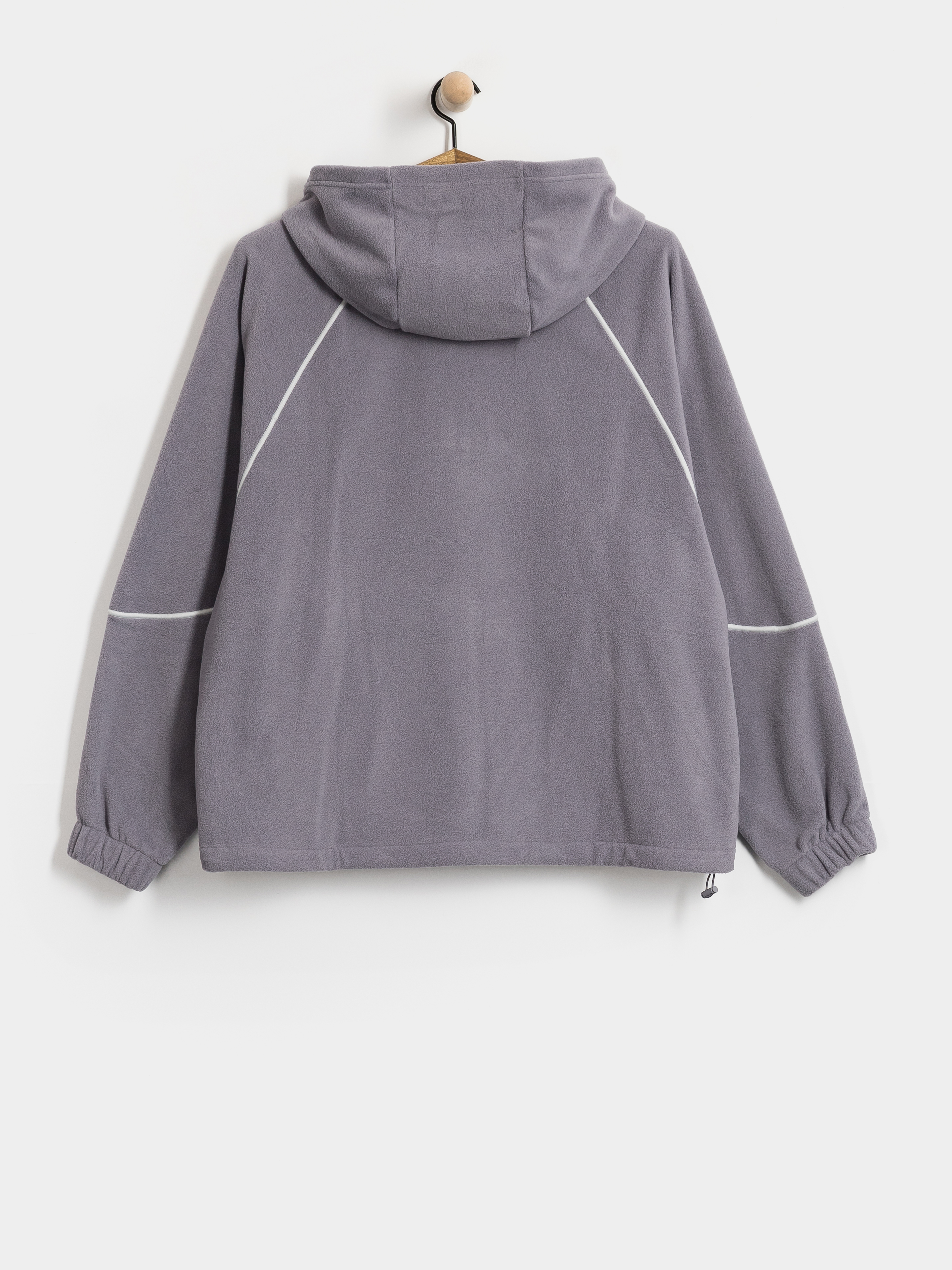 New Balance Trackside Polar Fleece HD Hoodie (off line grey)