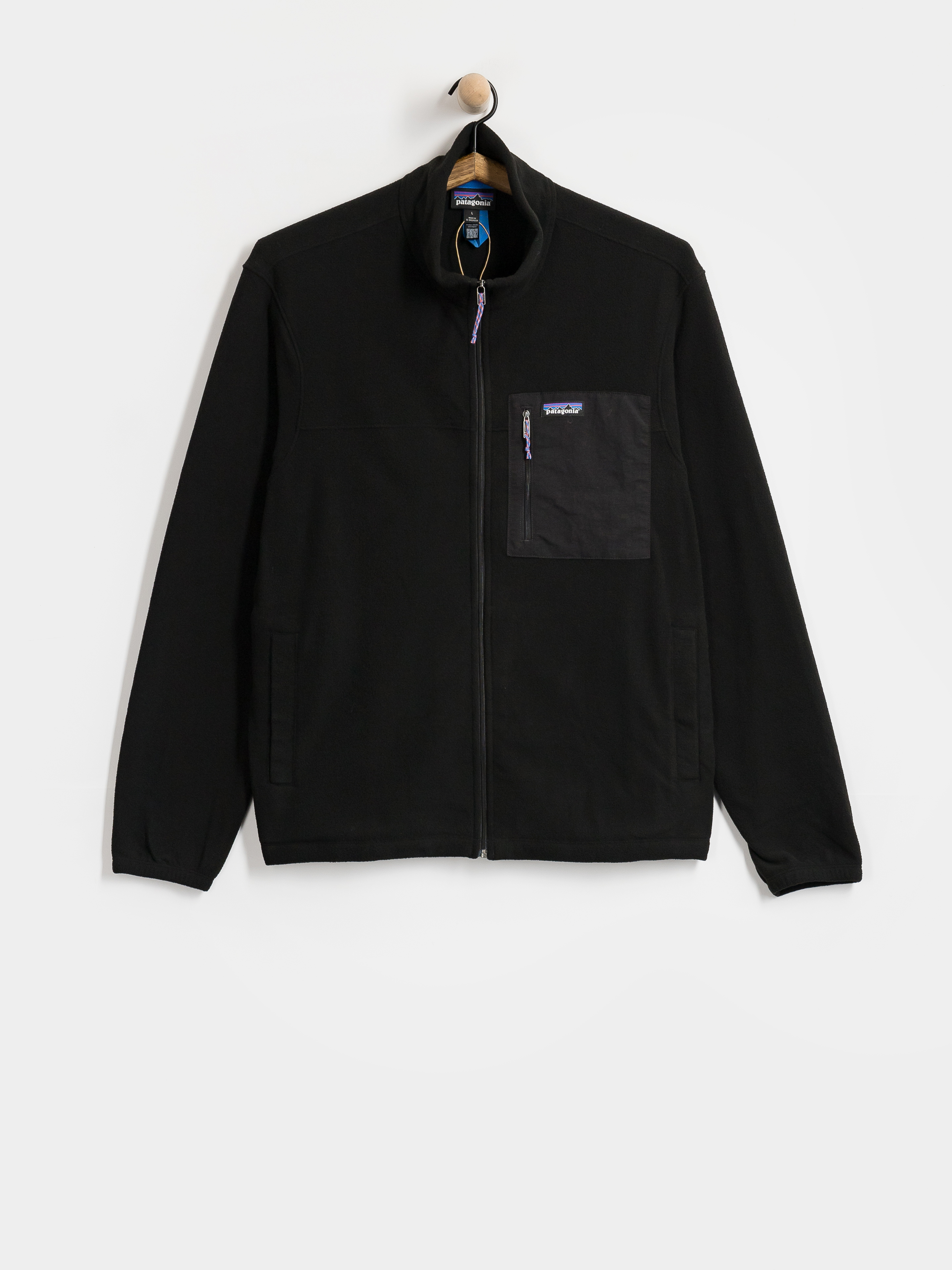 Patagonia Micro D Patch Pocket Jacket (black)