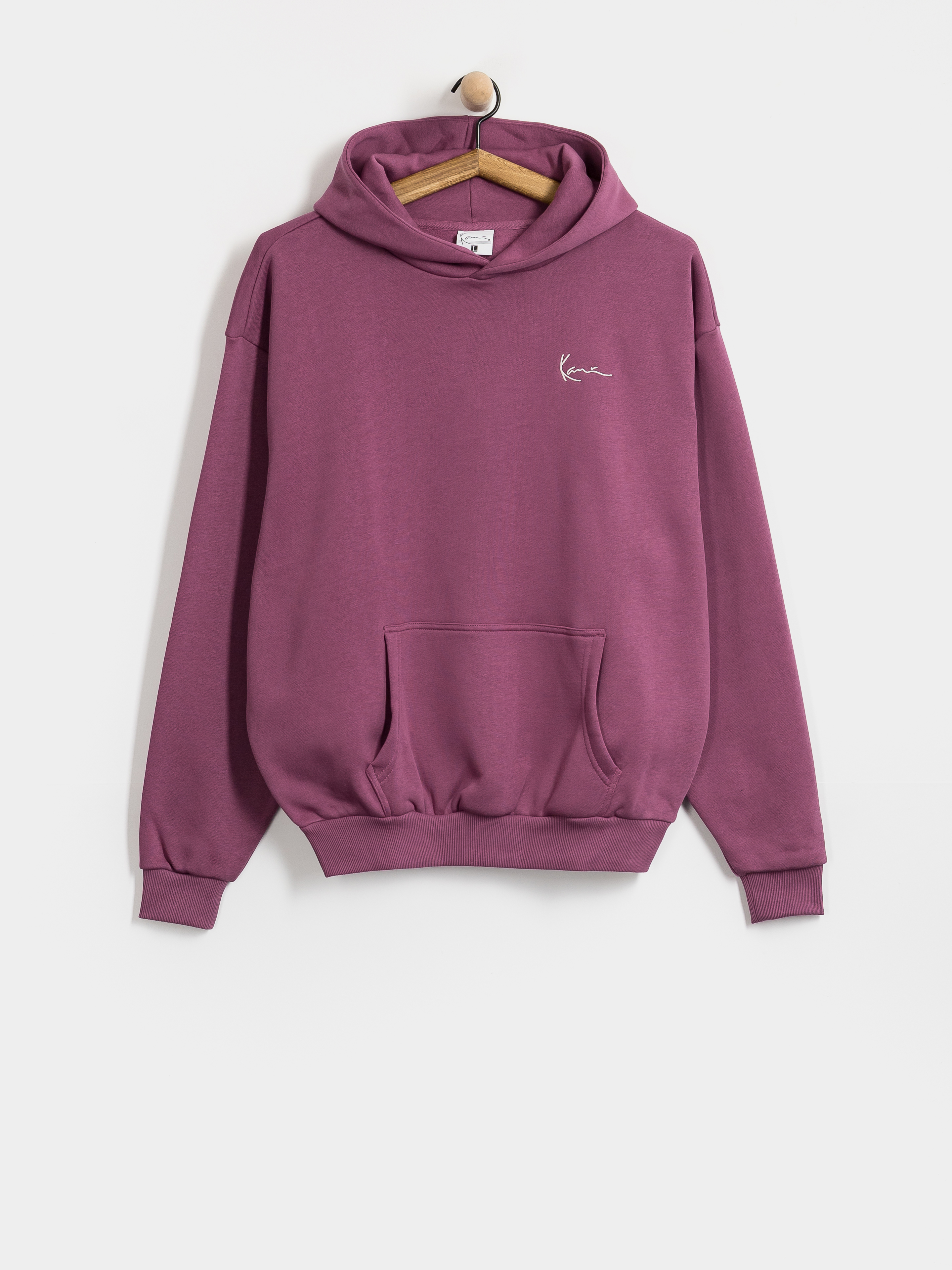 Karl Kani Signature Hoop Oversized HD Hoodie (berry)