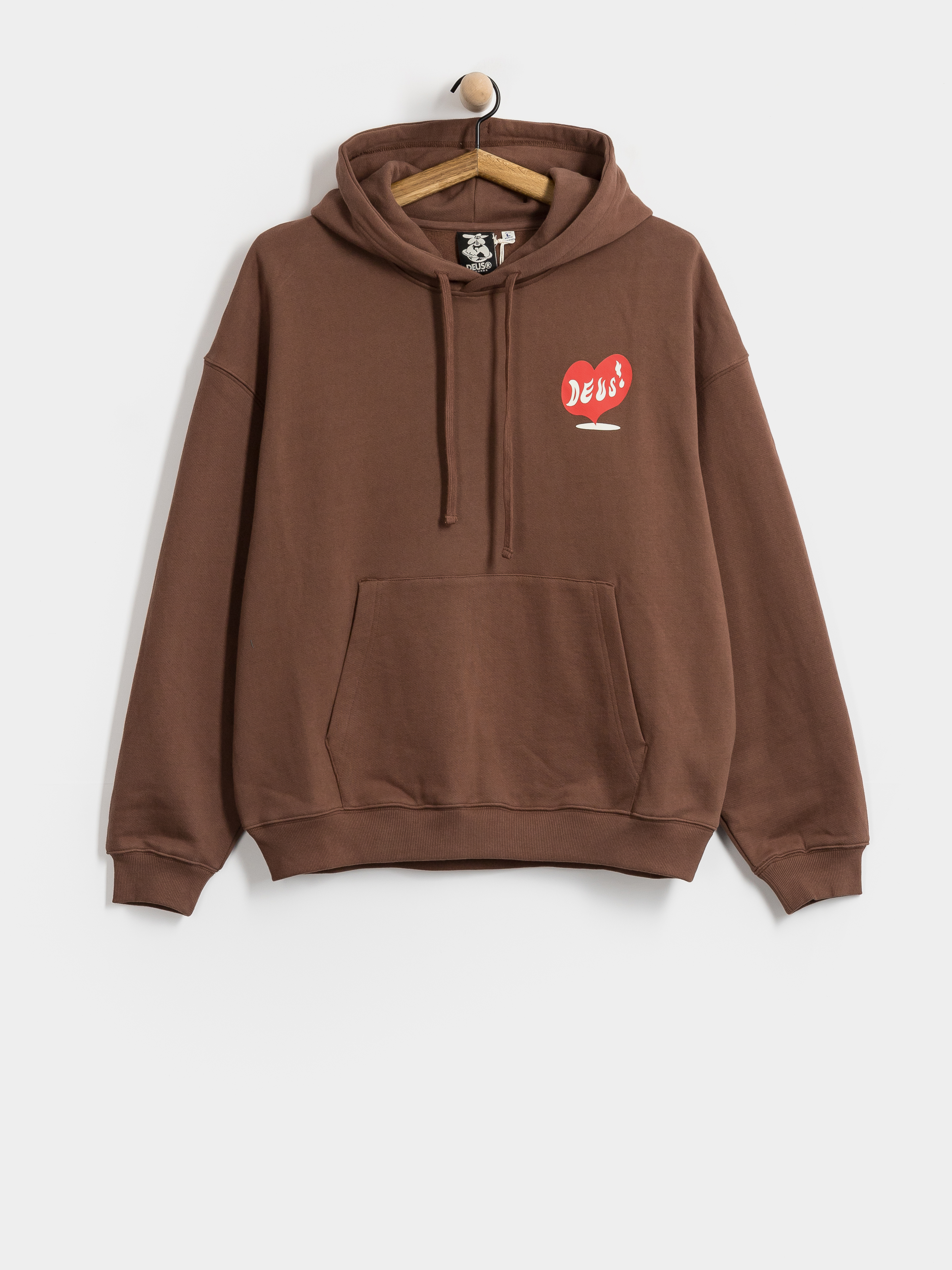Deus Ex Machina Deep Cut HD Hoodie (downtown brown)
