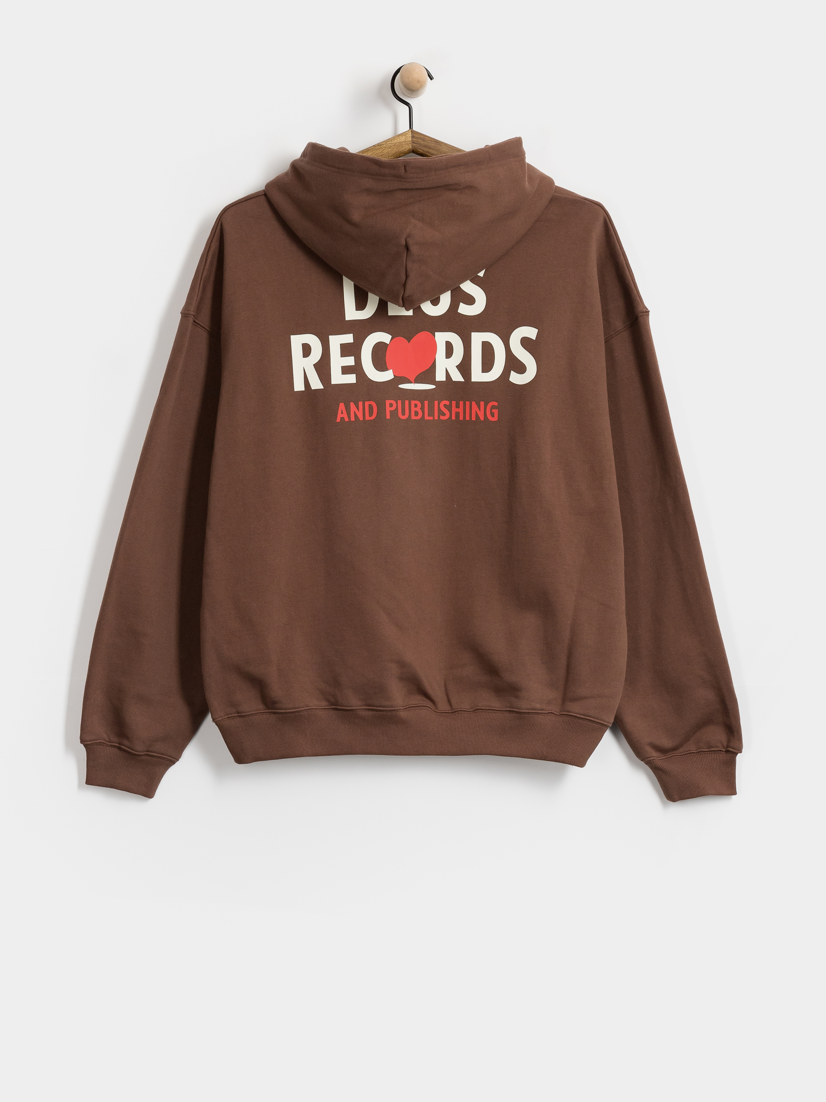 Deus Ex Machina Deep Cut HD Hoodie (downtown brown)