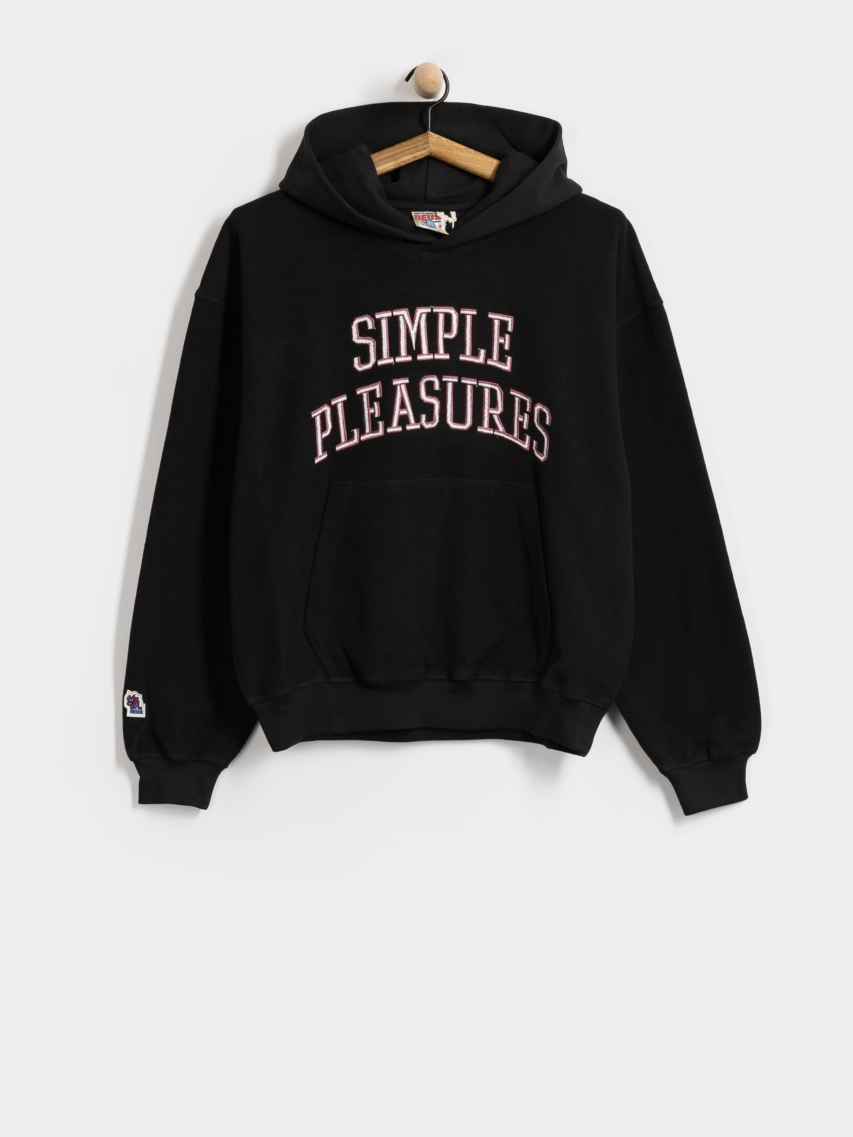 Deus Ex Machina Unfinished HD Hoodie (black beauty)